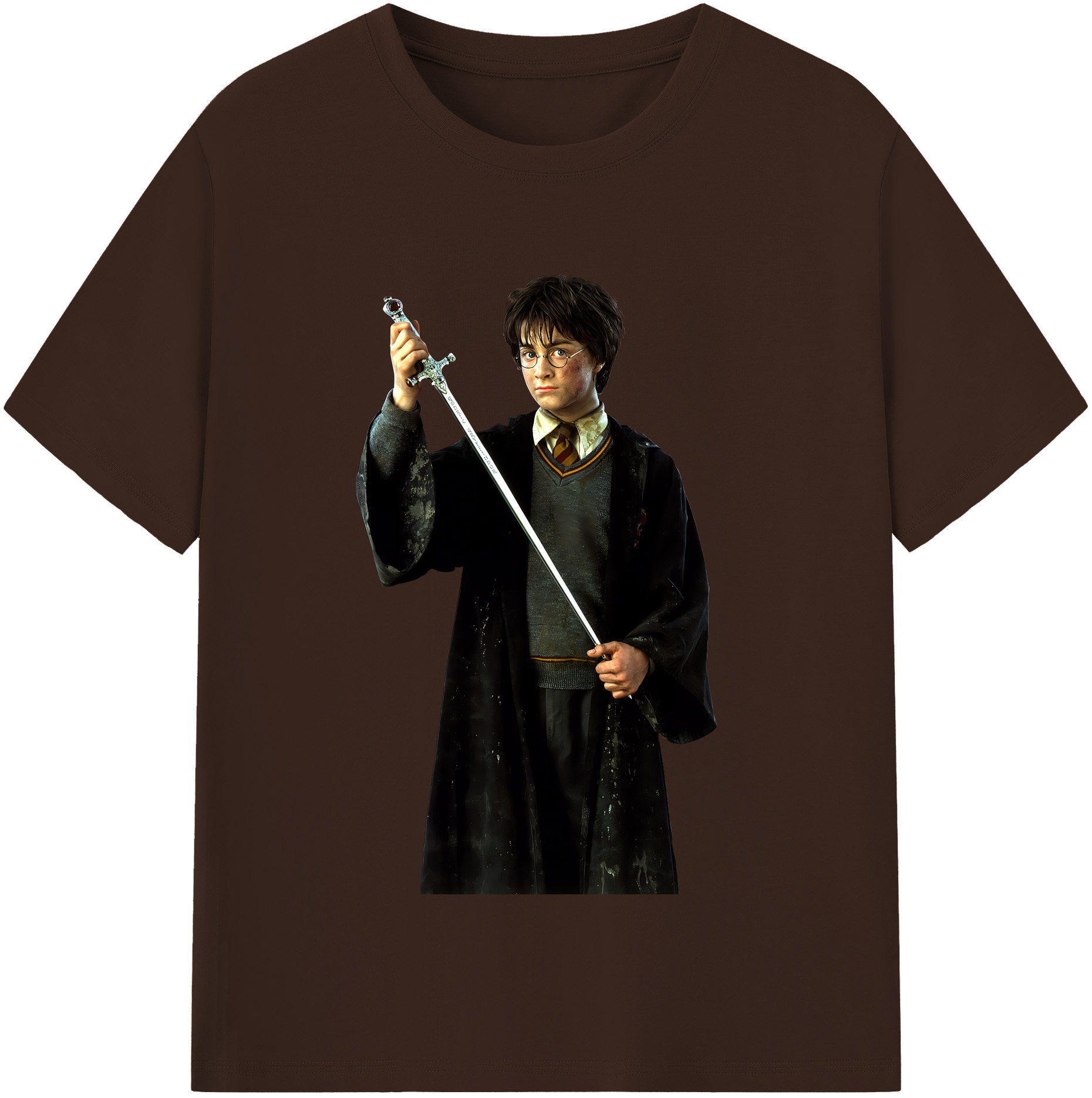 （画像用） Harry Potter ハリー・ポッターシリーズ 綿100％半袖Tシャツ（フロントプリント）
