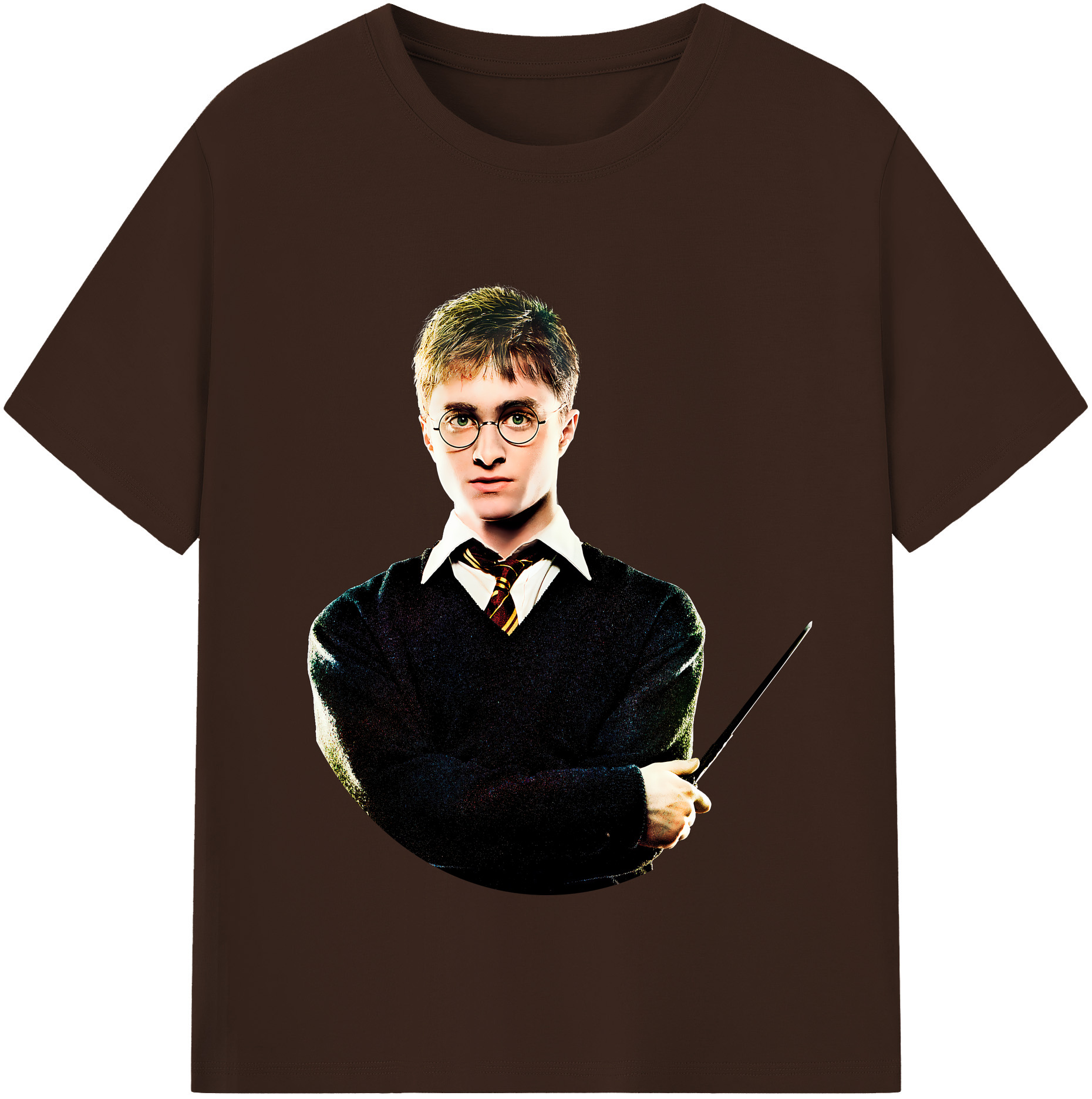 （画像用） Harry Potter ハリー・ポッターシリーズ 綿100％半袖Tシャツ（フロントプリント）