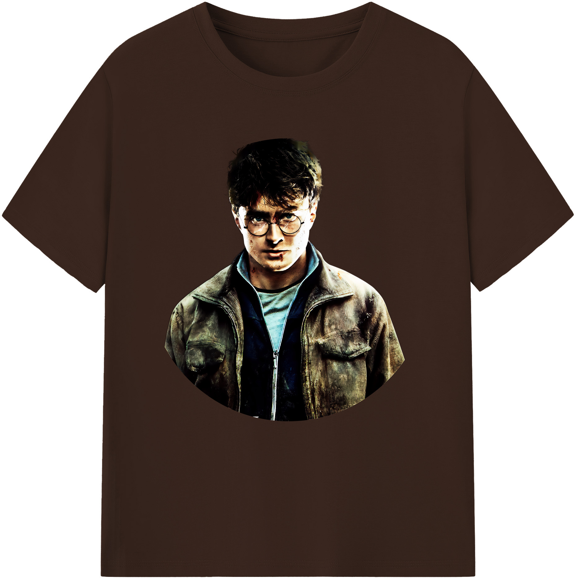 （画像用） Harry Potter ハリー・ポッターシリーズ 綿100％半袖Tシャツ（フロントプリント）