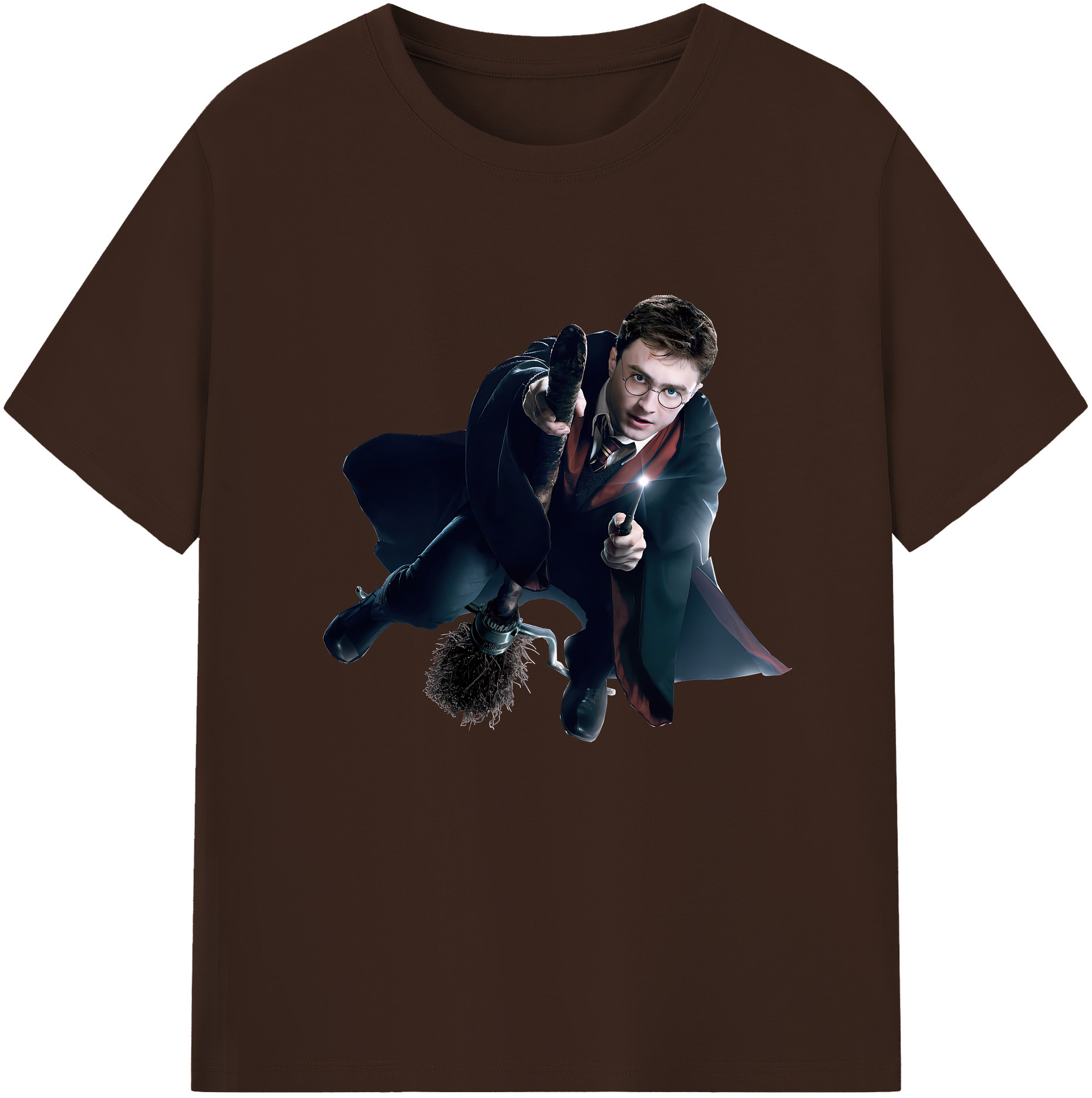 （画像用） Harry Potter ハリー・ポッターシリーズ 綿100％半袖Tシャツ（フロントプリント）