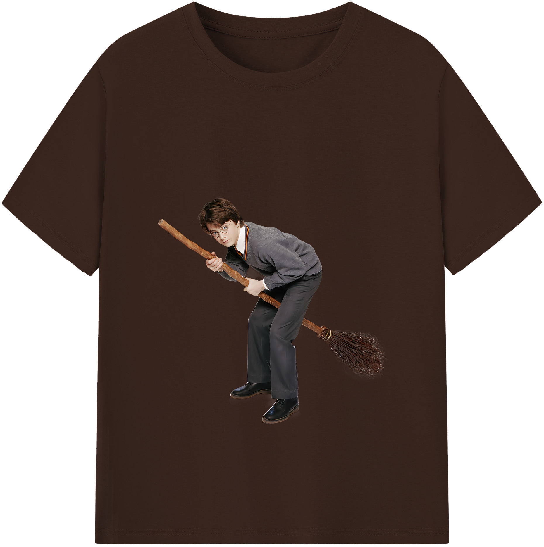 （画像用） Harry Potter ハリー・ポッターシリーズ 綿100％半袖Tシャツ（フロントプリント）