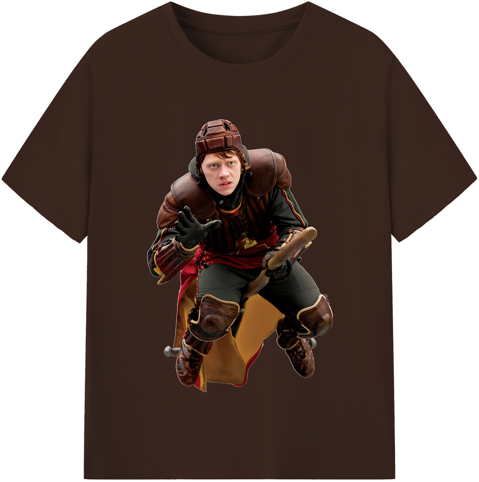 （画像用） Harry Potter ハリー・ポッターシリーズ 綿100％半袖Tシャツ（フロントプリント）