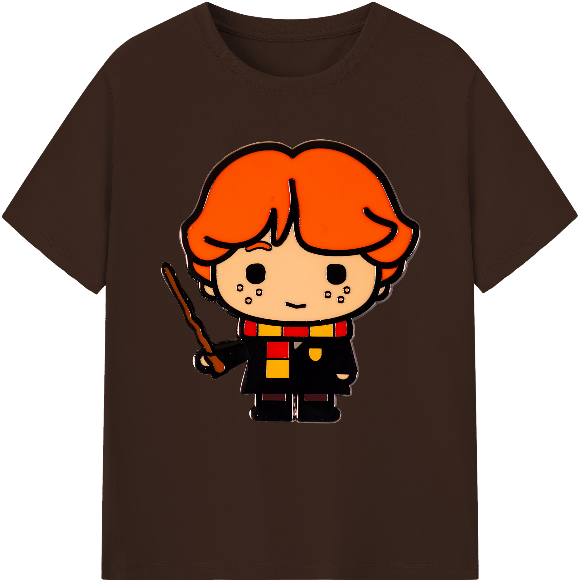 （画像用） Harry Potter ハリー・ポッターシリーズ 綿100％半袖Tシャツ（フロントプリント）