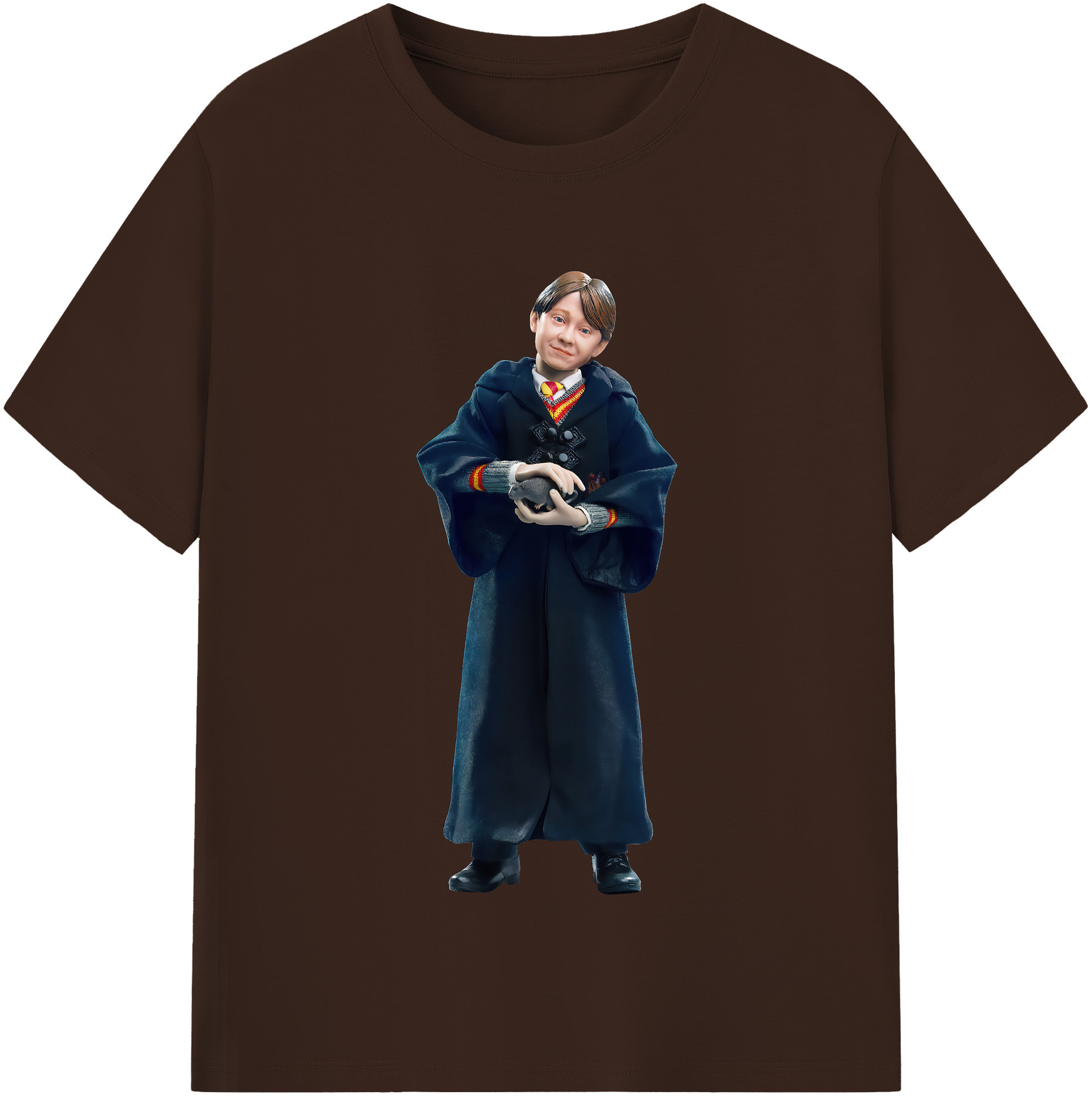 （画像用） Harry Potter ハリー・ポッターシリーズ 綿100％半袖Tシャツ（フロントプリント）