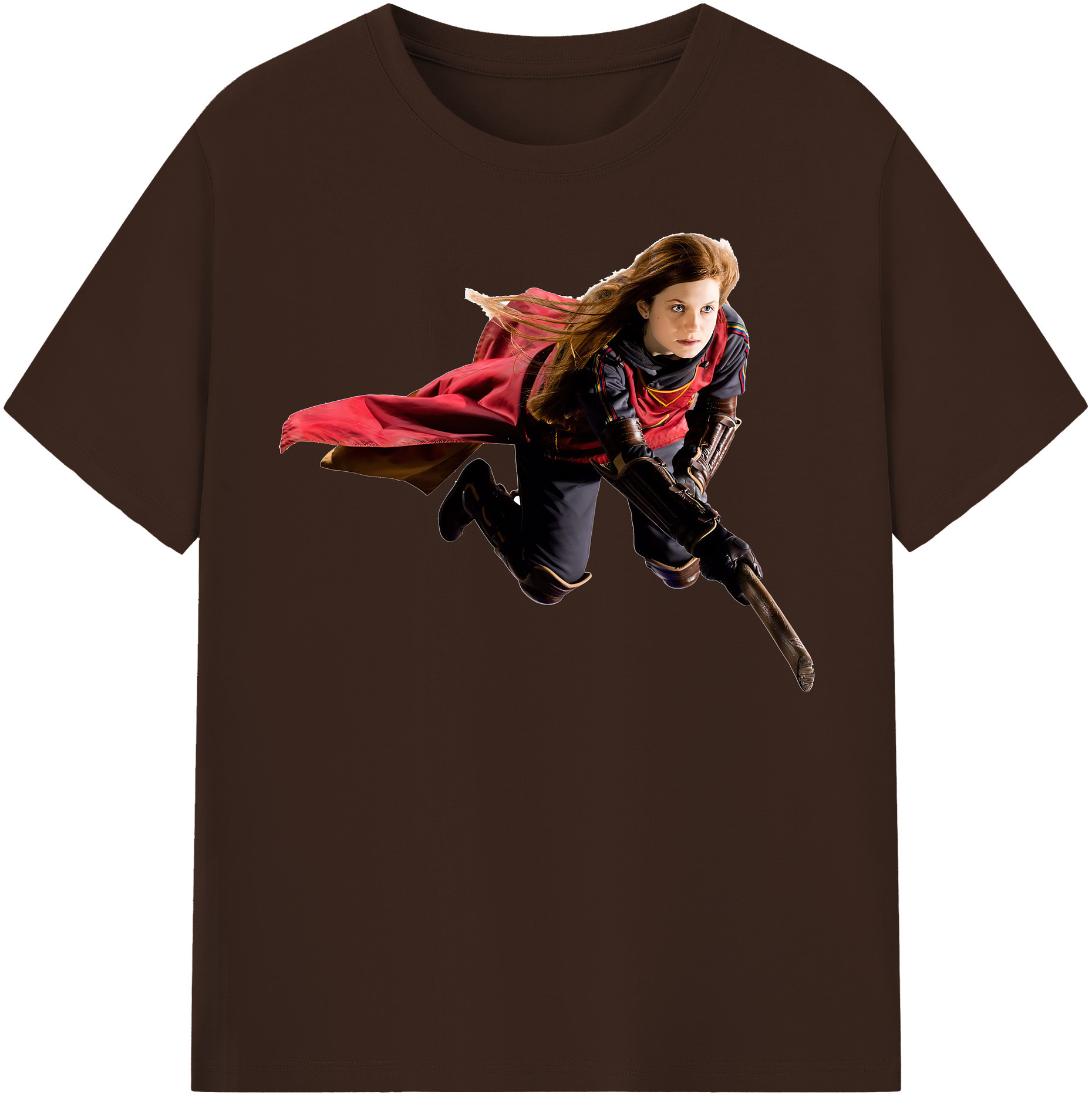 （画像用） Harry Potter ハリー・ポッターシリーズ 綿100％半袖Tシャツ（フロントプリント）