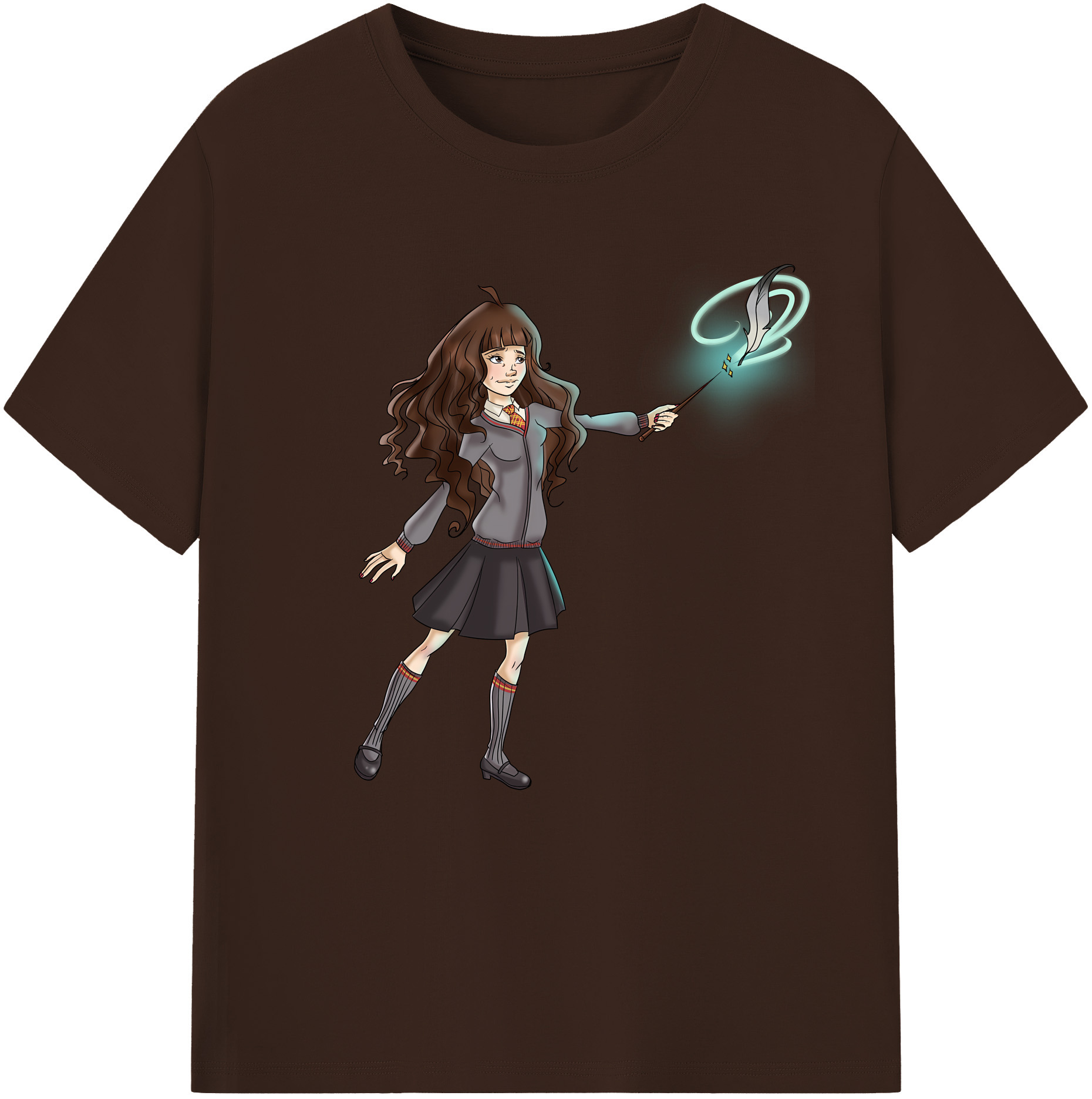 （画像用） Harry Potter ハリー・ポッターシリーズ 綿100％半袖Tシャツ（フロントプリント）
