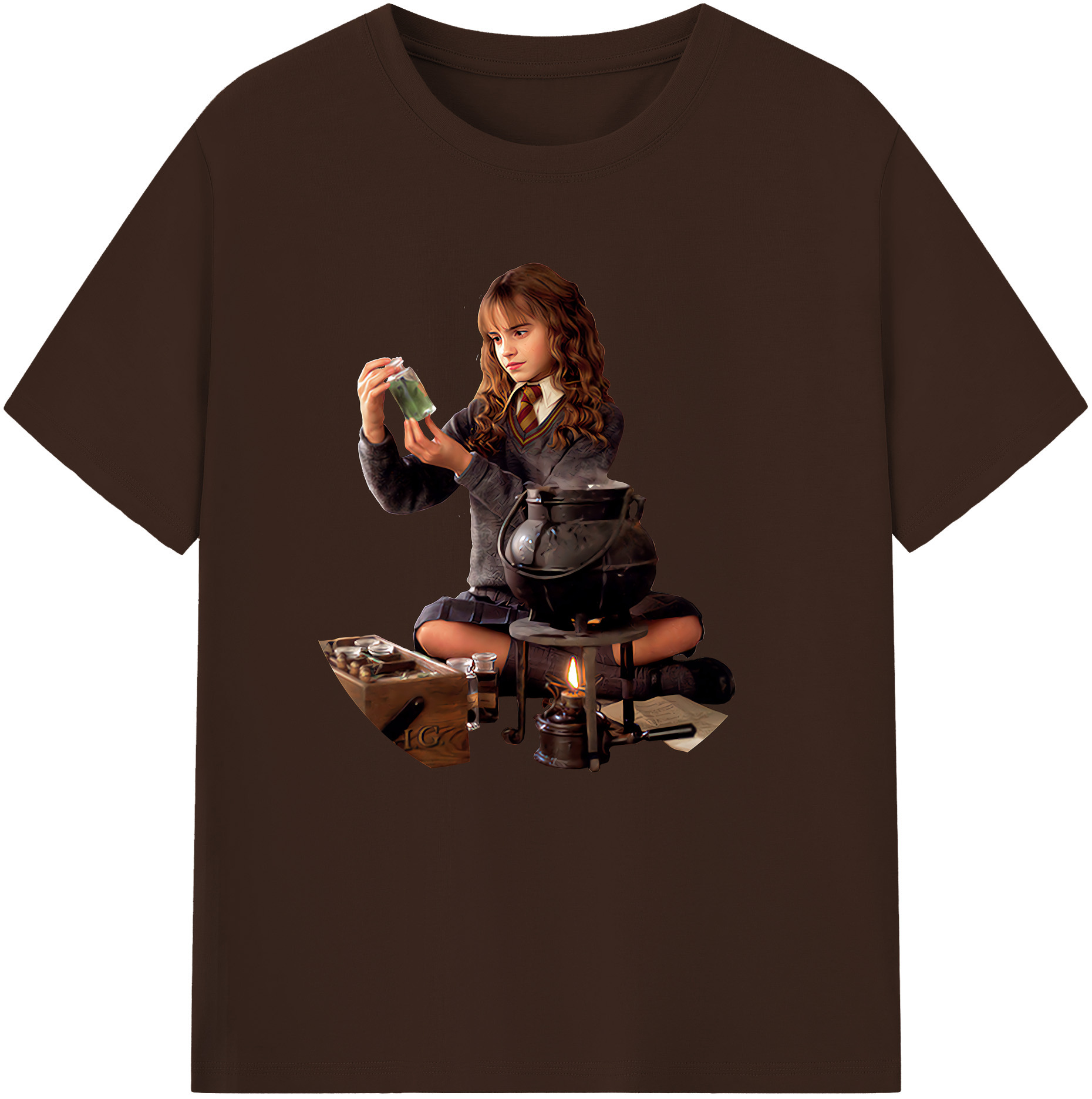 （画像用） Harry Potter ハリー・ポッターシリーズ 綿100％半袖Tシャツ（フロントプリント）