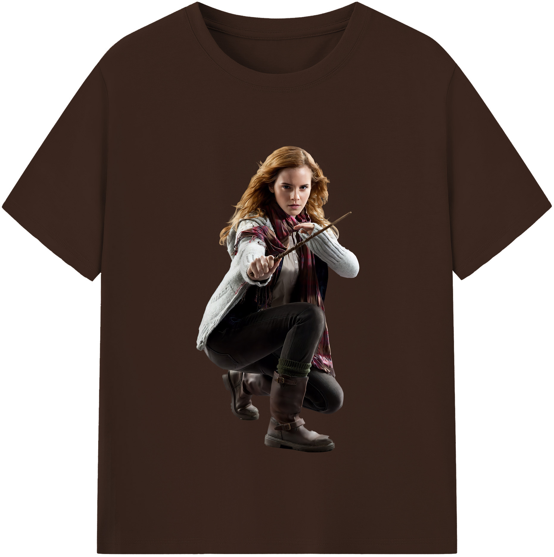（画像用） Harry Potter ハリー・ポッターシリーズ 綿100％半袖Tシャツ（フロントプリント）
