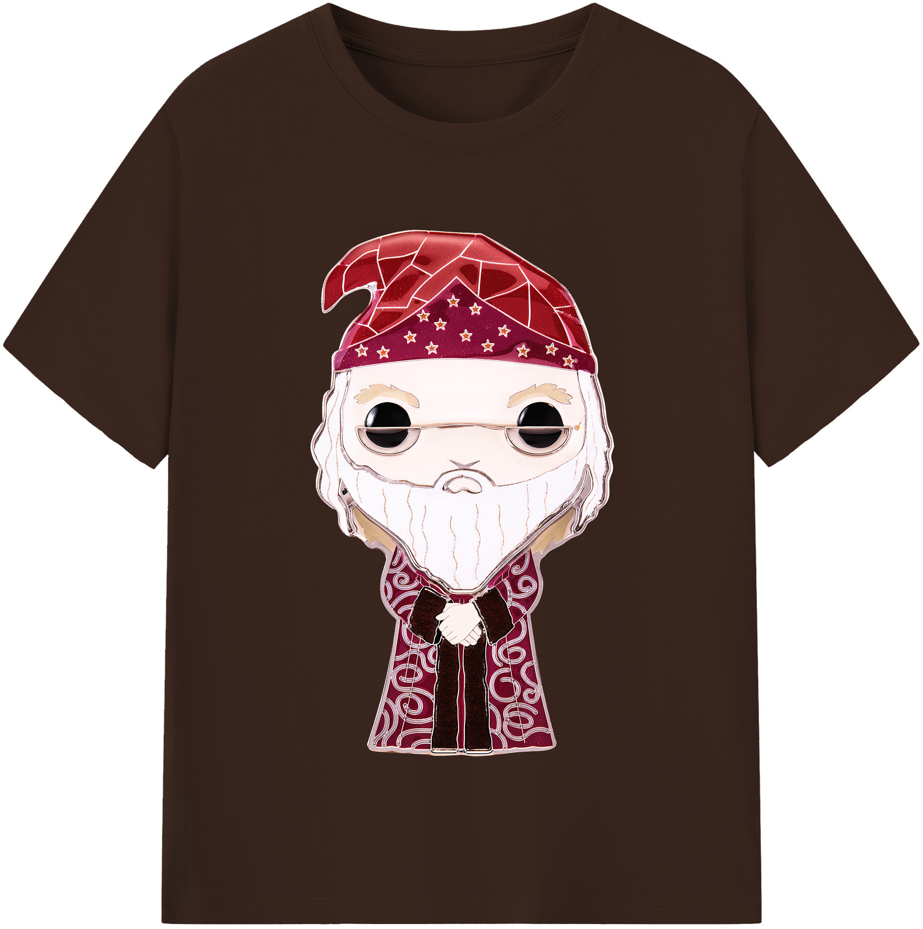 （画像用） Harry Potter ハリー・ポッターシリーズ 綿100％半袖Tシャツ（フロントプリント）