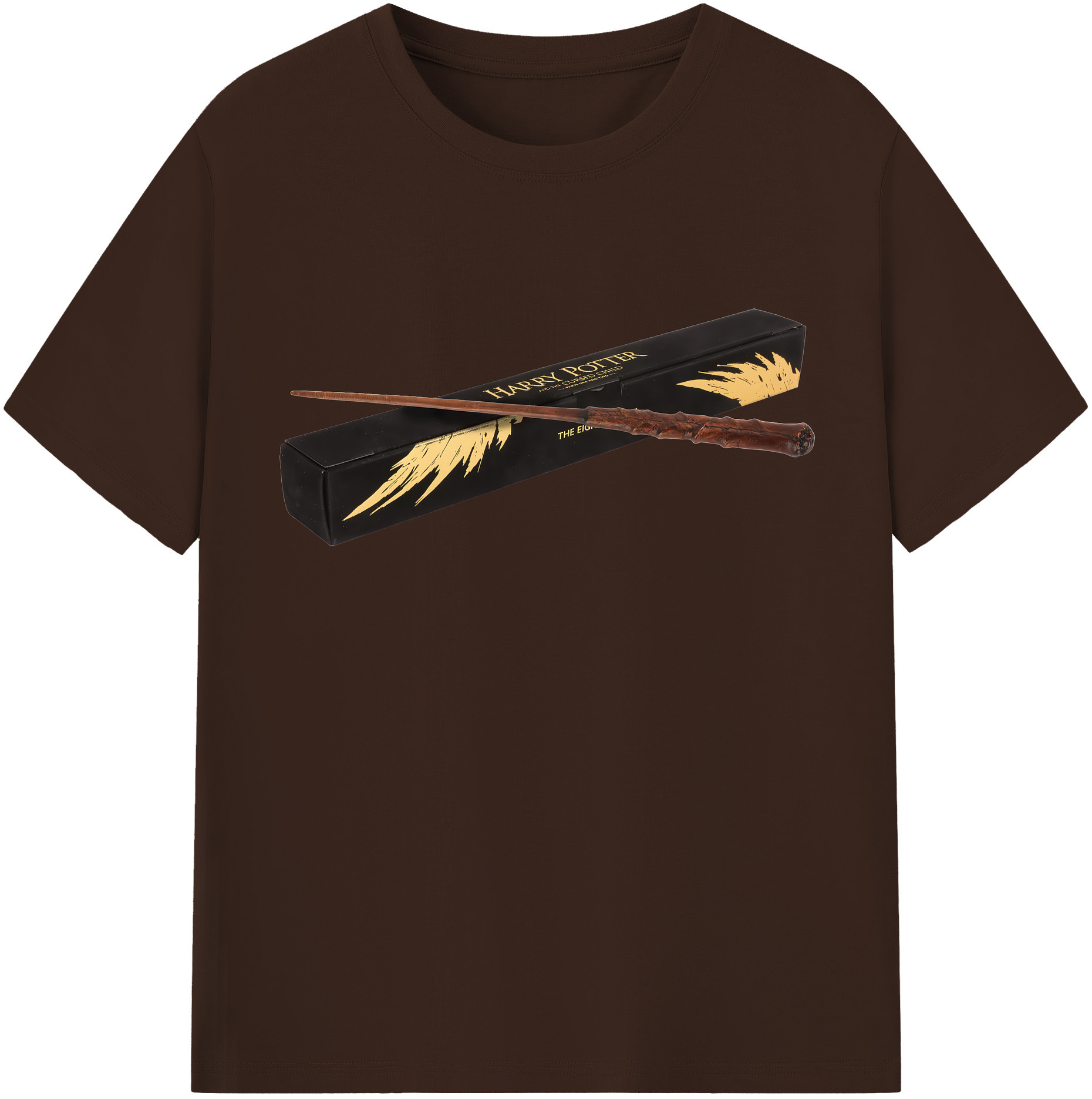 （画像用） Harry Potter ハリー・ポッターシリーズ 綿100％半袖Tシャツ（フロントプリント）