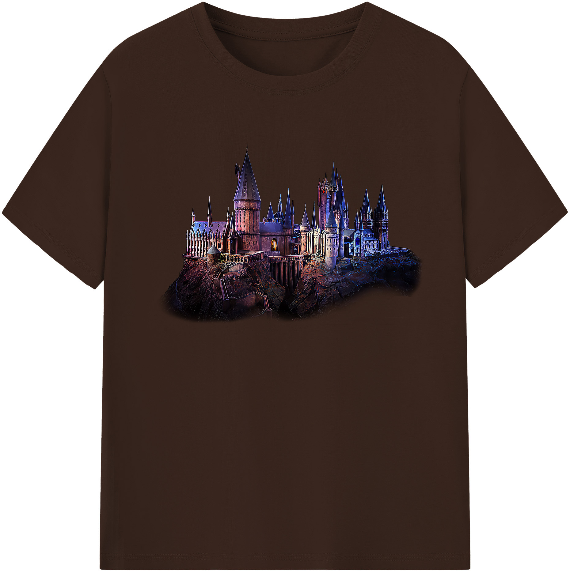 （画像用） Harry Potter ハリー・ポッターシリーズ 綿100％半袖Tシャツ（フロントプリント）