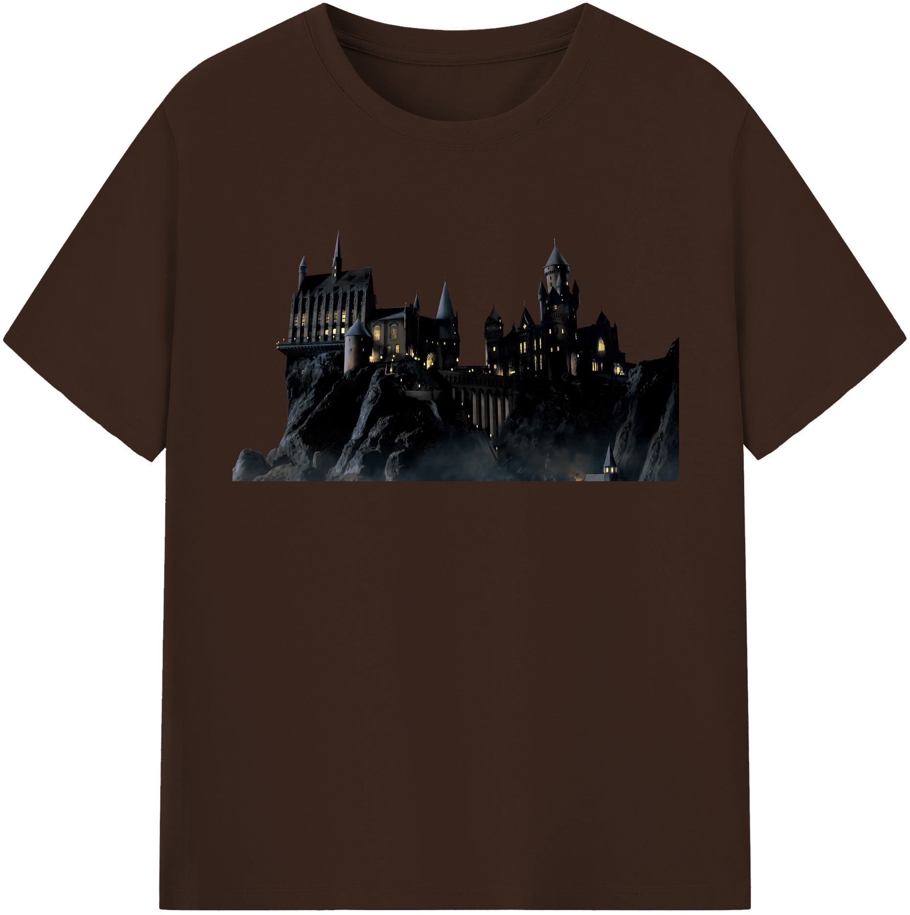 （画像用） Harry Potter ハリー・ポッターシリーズ 綿100％半袖Tシャツ（フロントプリント）