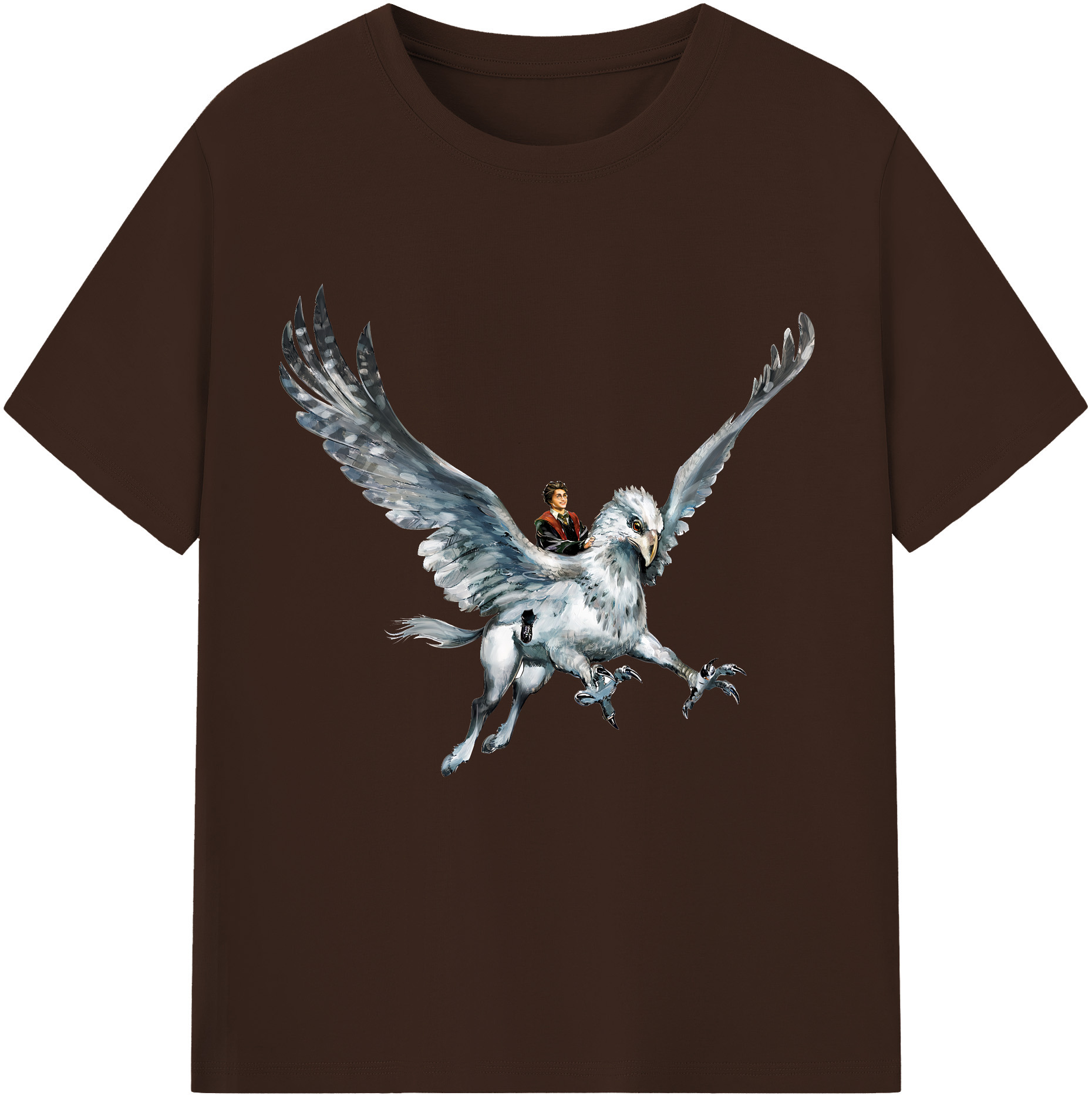 （画像用） Harry Potter ハリー・ポッターシリーズ 綿100％半袖Tシャツ（フロントプリント）