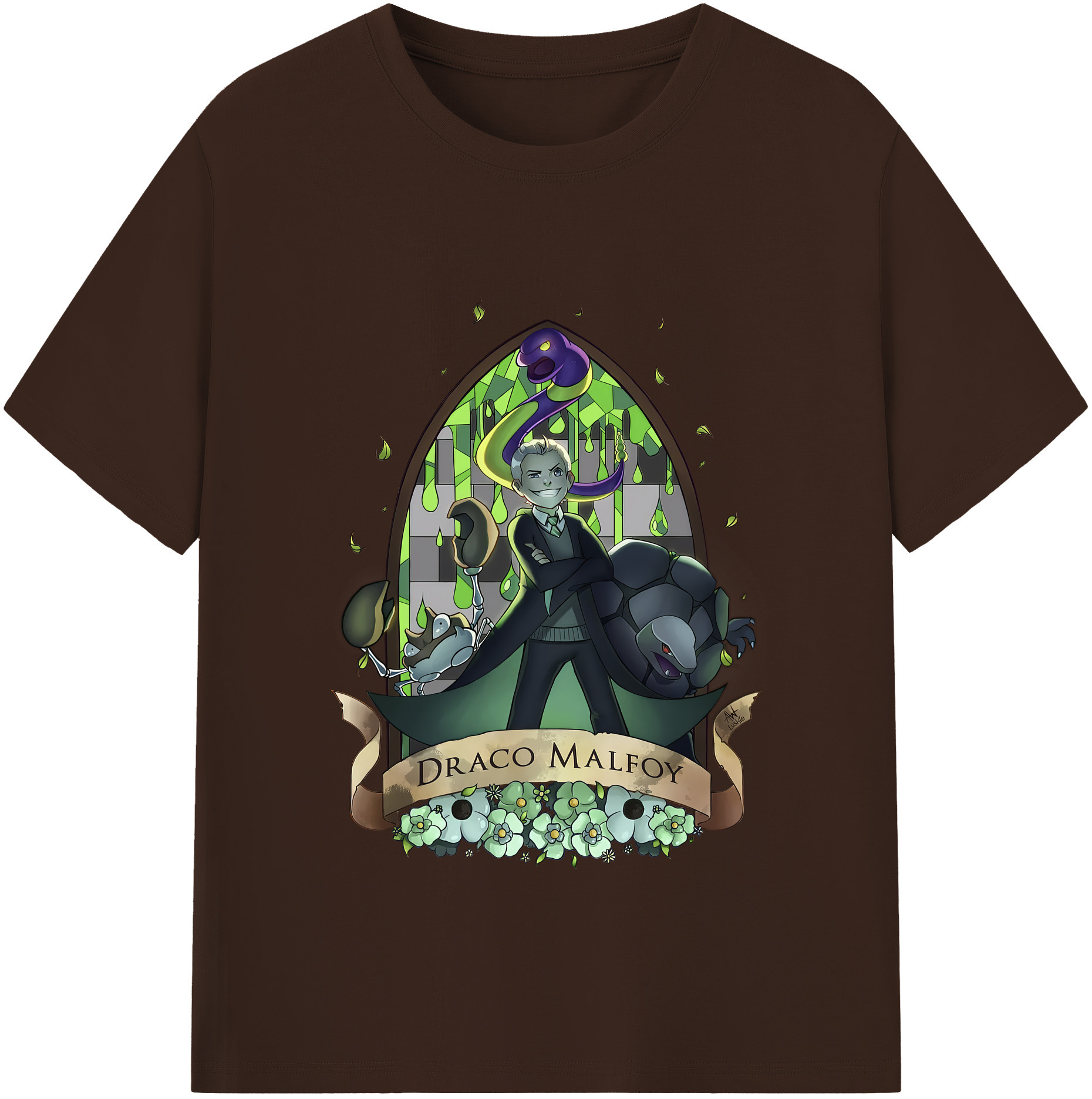 （画像用） Harry Potter ハリー・ポッターシリーズ 綿100％半袖Tシャツ（フロントプリント）