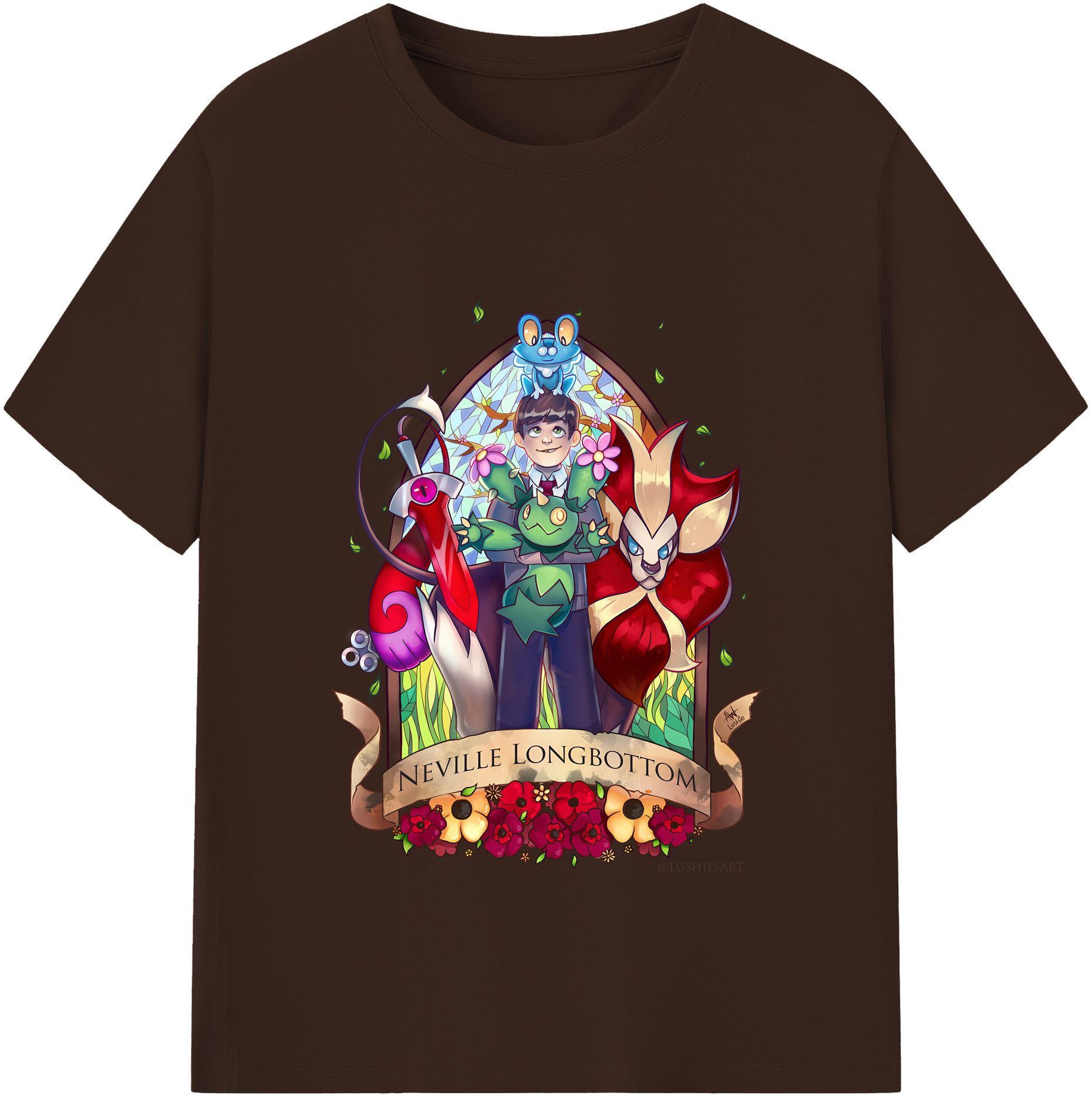 （画像用） Harry Potter ハリー・ポッターシリーズ 綿100％半袖Tシャツ（フロントプリント）