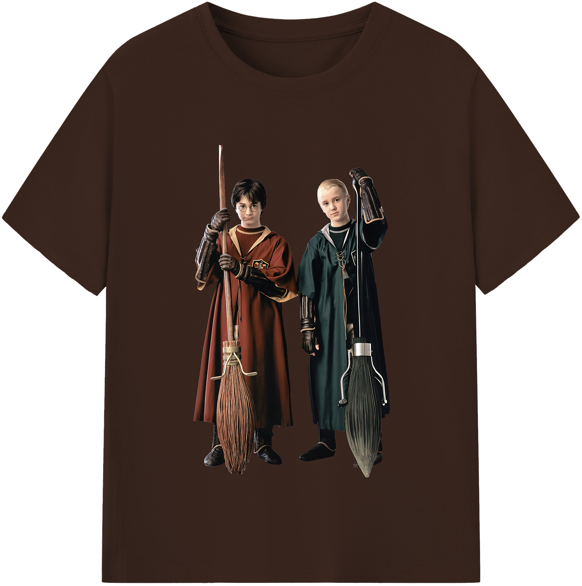（画像用） Harry Potter ハリー・ポッターシリーズ 綿100％半袖Tシャツ（フロントプリント）