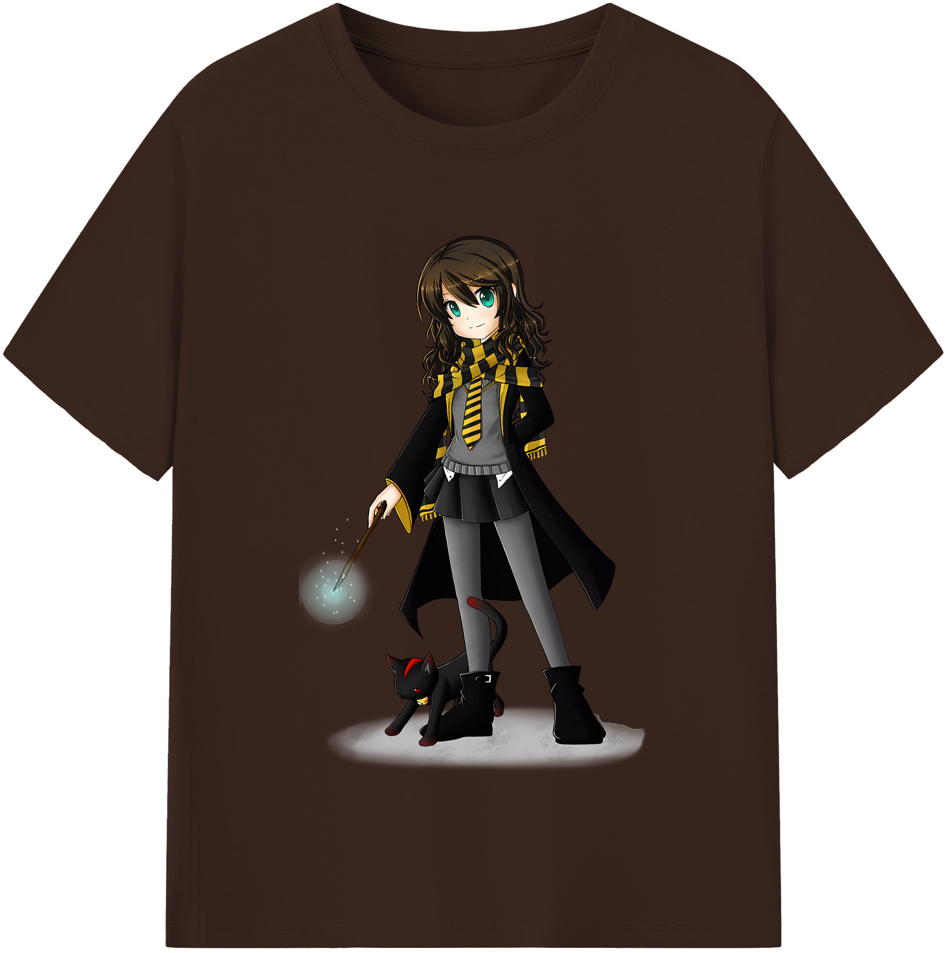 （画像用） Harry Potter ハリー・ポッターシリーズ 綿100％半袖Tシャツ（フロントプリント）