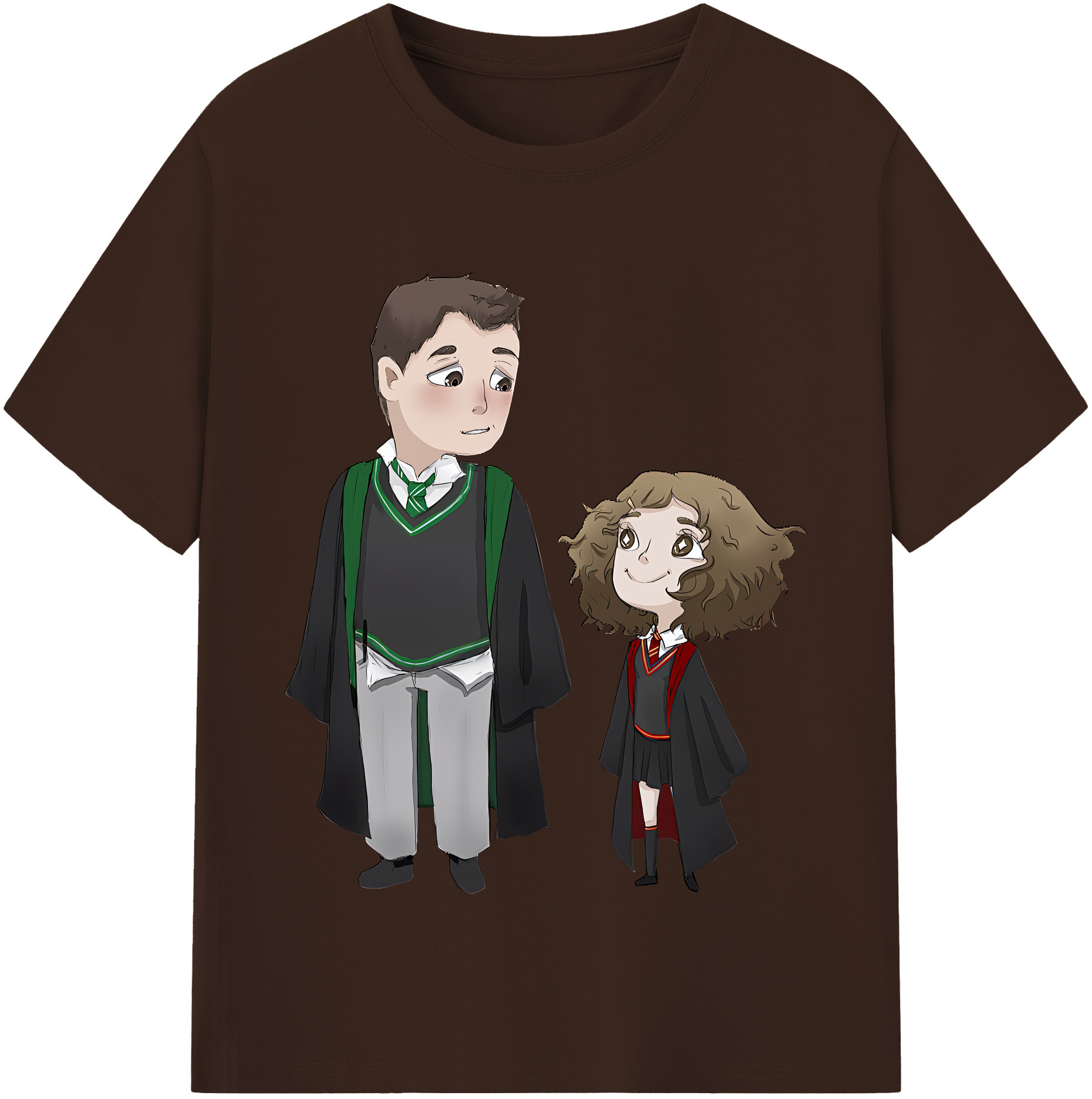 （画像用） Harry Potter ハリー・ポッターシリーズ 綿100％半袖Tシャツ（フロントプリント）