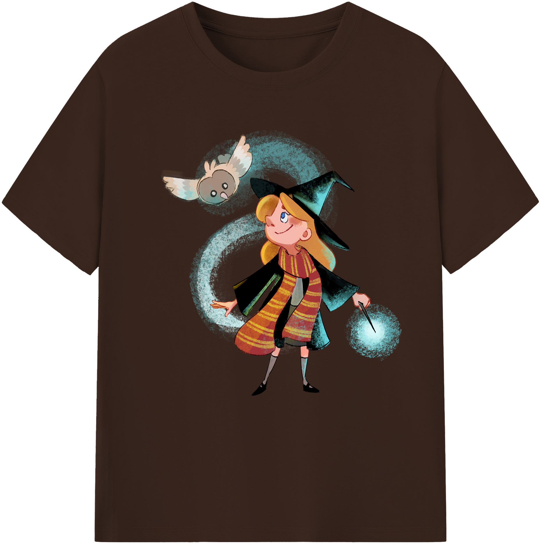 （画像用） Harry Potter ハリー・ポッターシリーズ 綿100％半袖Tシャツ（フロントプリント）