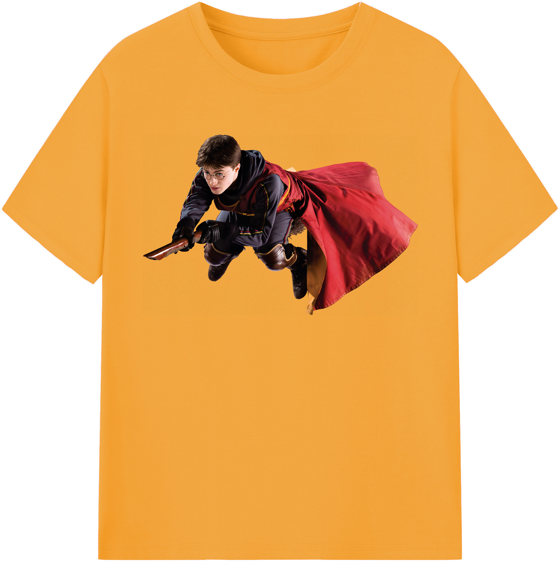 （画像用） Harry Potter ハリー・ポッターシリーズ 綿100％半袖Tシャツ（フロントプリント）