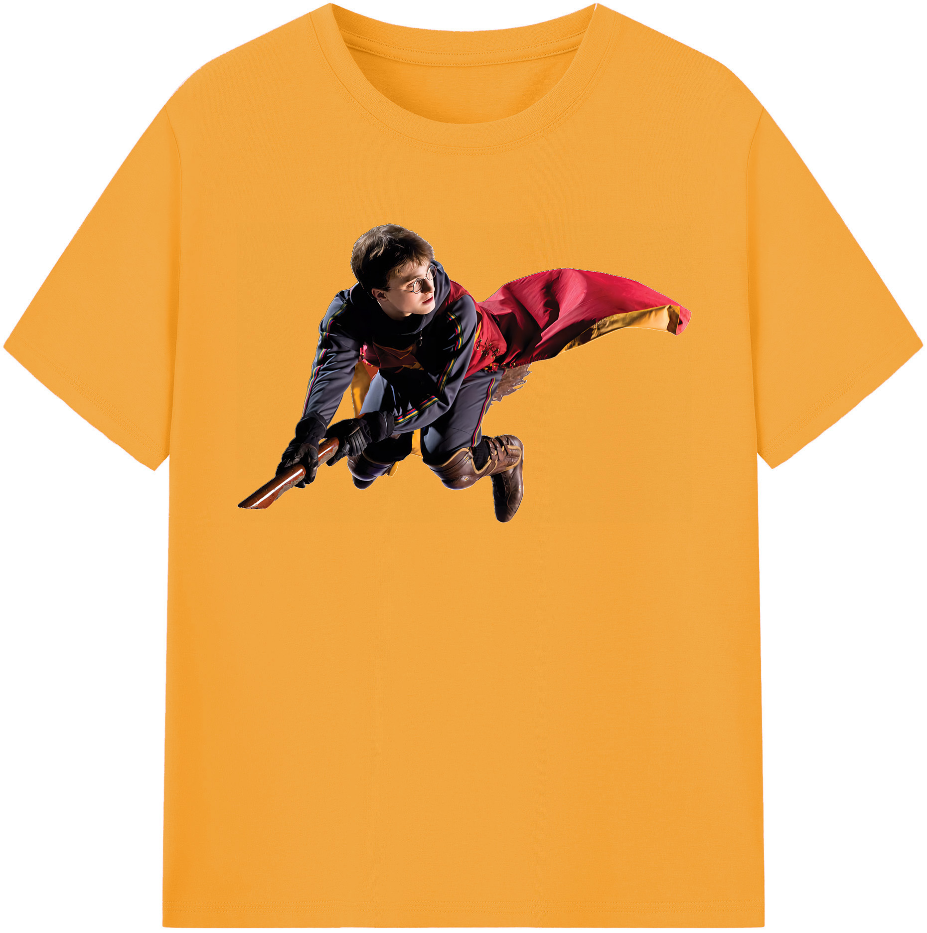 （画像用） Harry Potter ハリー・ポッターシリーズ 綿100％半袖Tシャツ（フロントプリント）