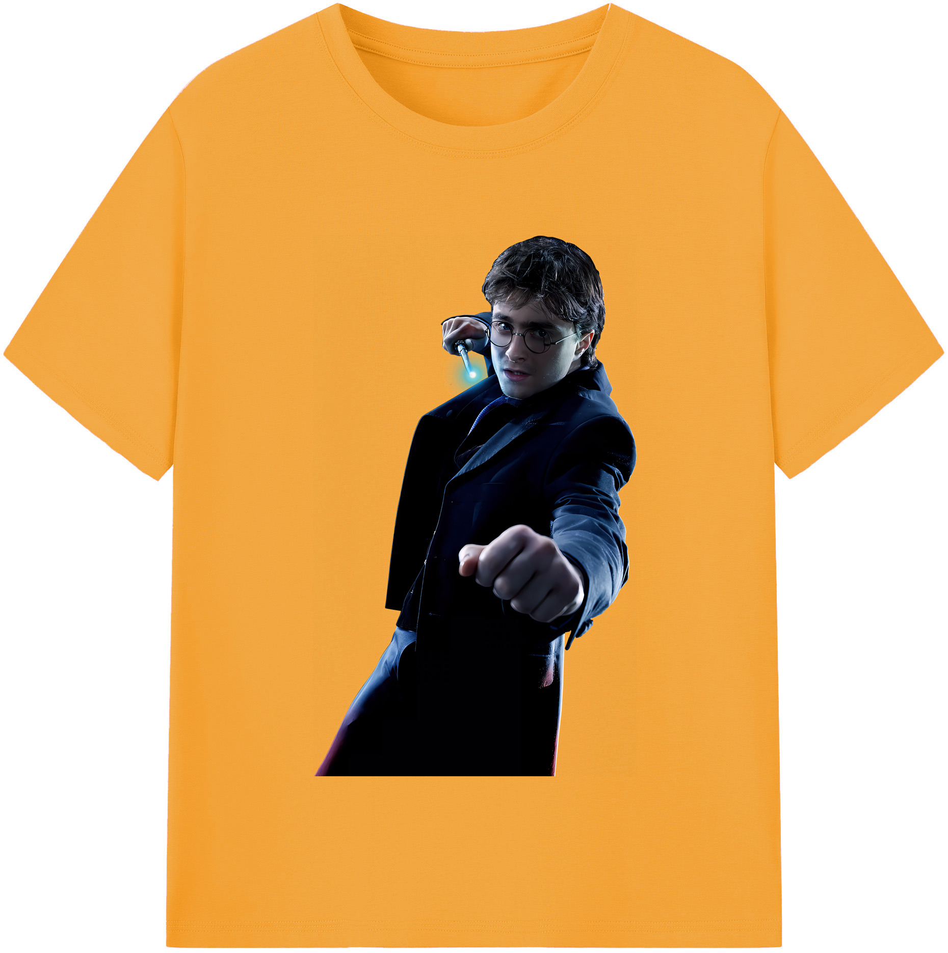 （画像用） Harry Potter ハリー・ポッターシリーズ 綿100％半袖Tシャツ（フロントプリント）