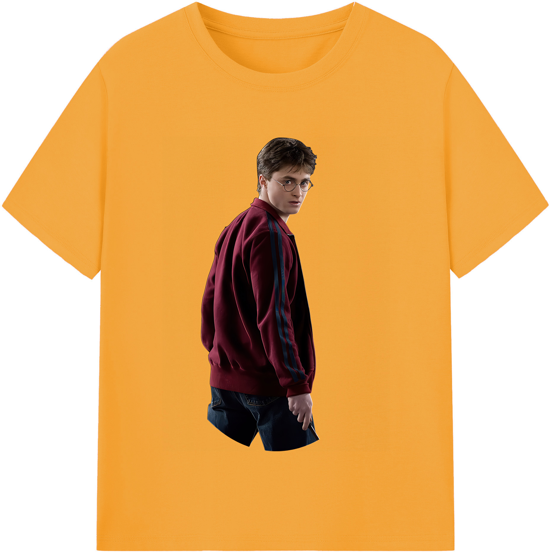 （画像用） Harry Potter ハリー・ポッターシリーズ 綿100％半袖Tシャツ（フロントプリント）