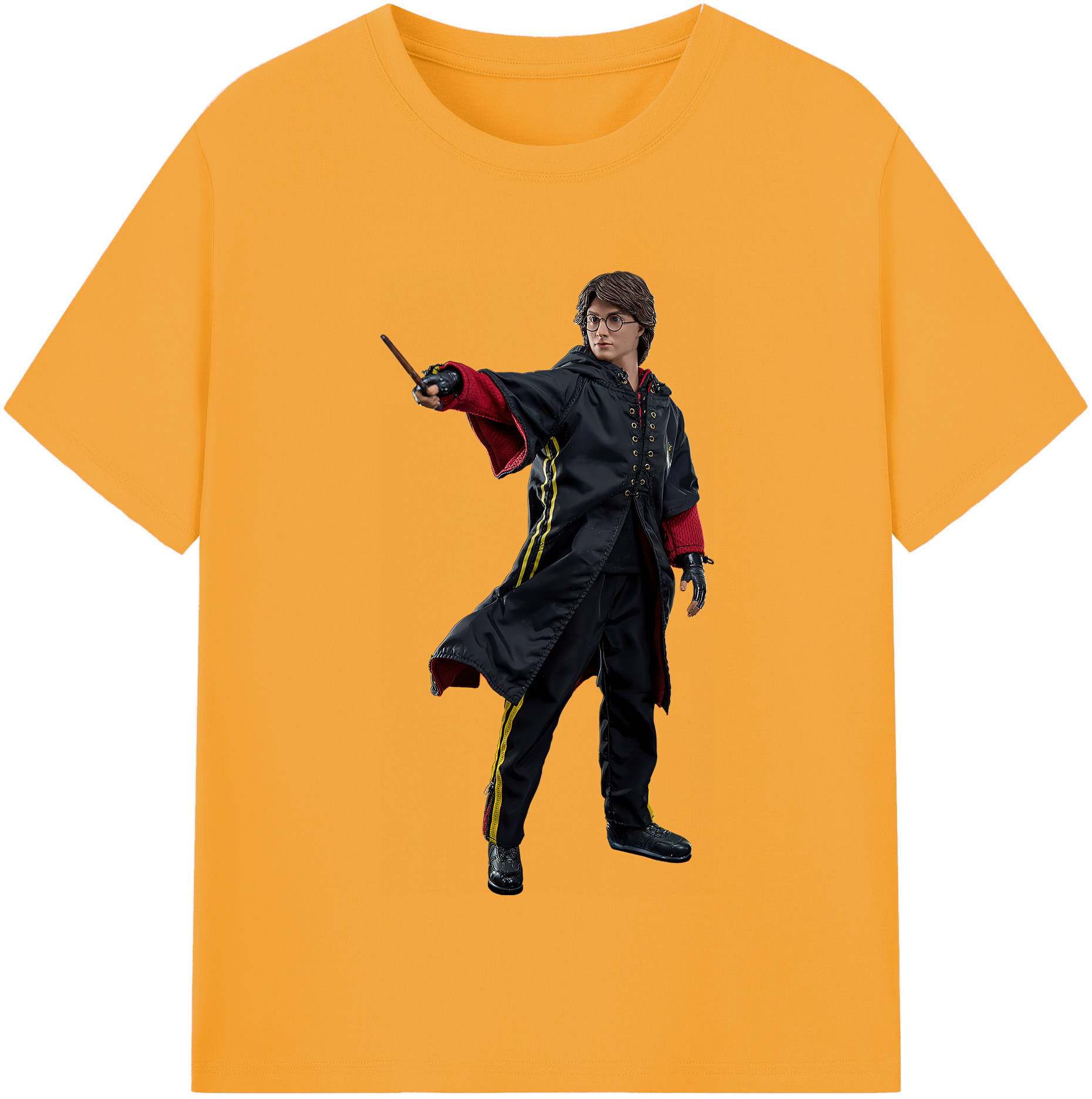 （画像用） Harry Potter ハリー・ポッターシリーズ 綿100％半袖Tシャツ（フロントプリント）