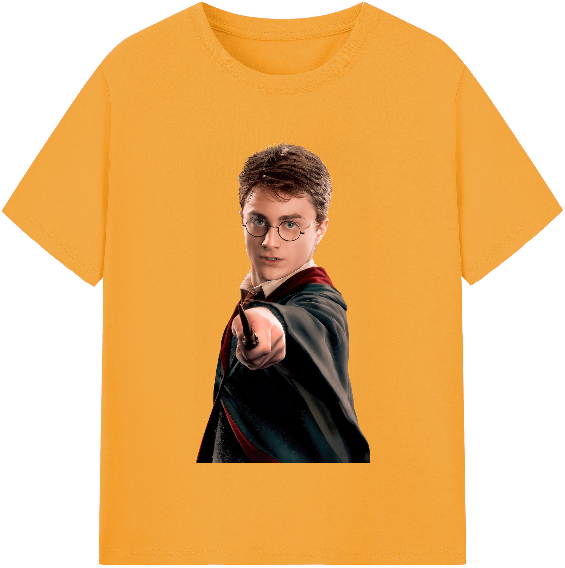 （画像用） Harry Potter ハリー・ポッターシリーズ 綿100％半袖Tシャツ（フロントプリント）