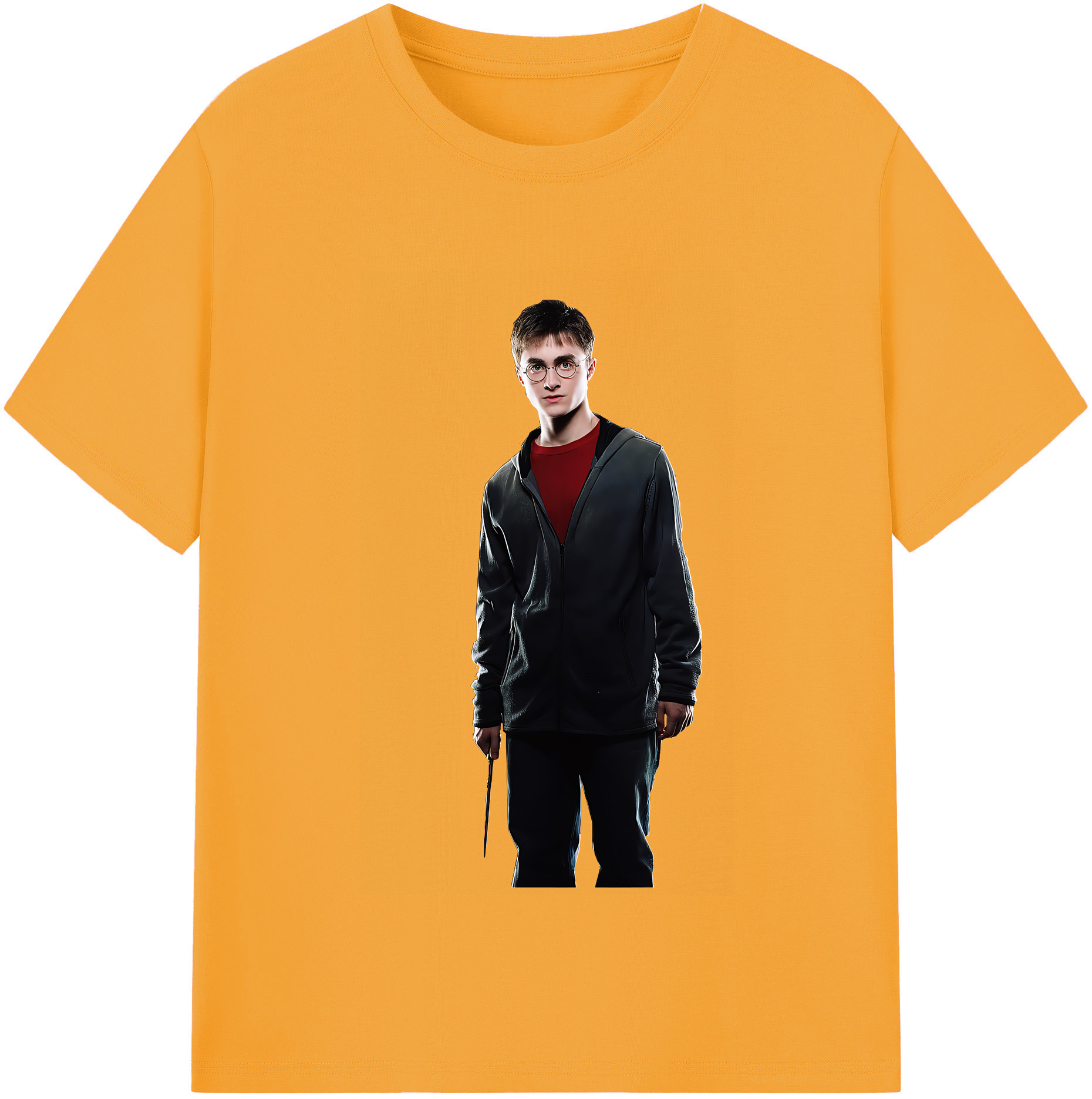 （画像用） Harry Potter ハリー・ポッターシリーズ 綿100％半袖Tシャツ（フロントプリント）