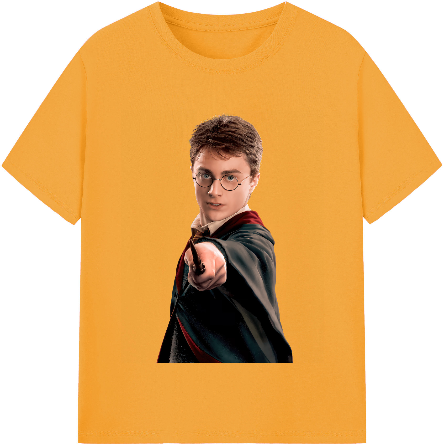 （画像用） Harry Potter ハリー・ポッターシリーズ 綿100％半袖Tシャツ（フロントプリント）