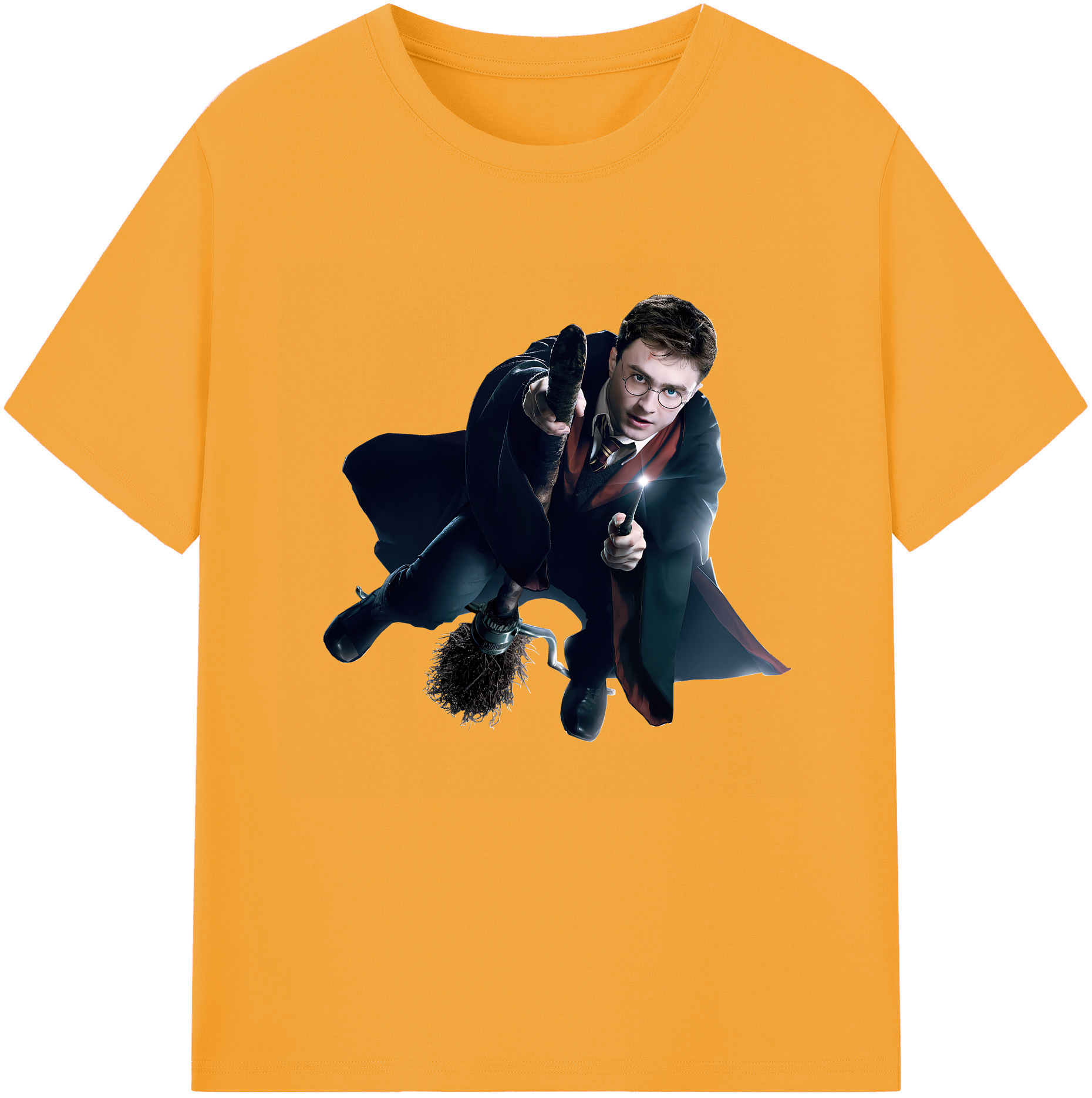 （画像用） Harry Potter ハリー・ポッターシリーズ 綿100％半袖Tシャツ（フロントプリント）