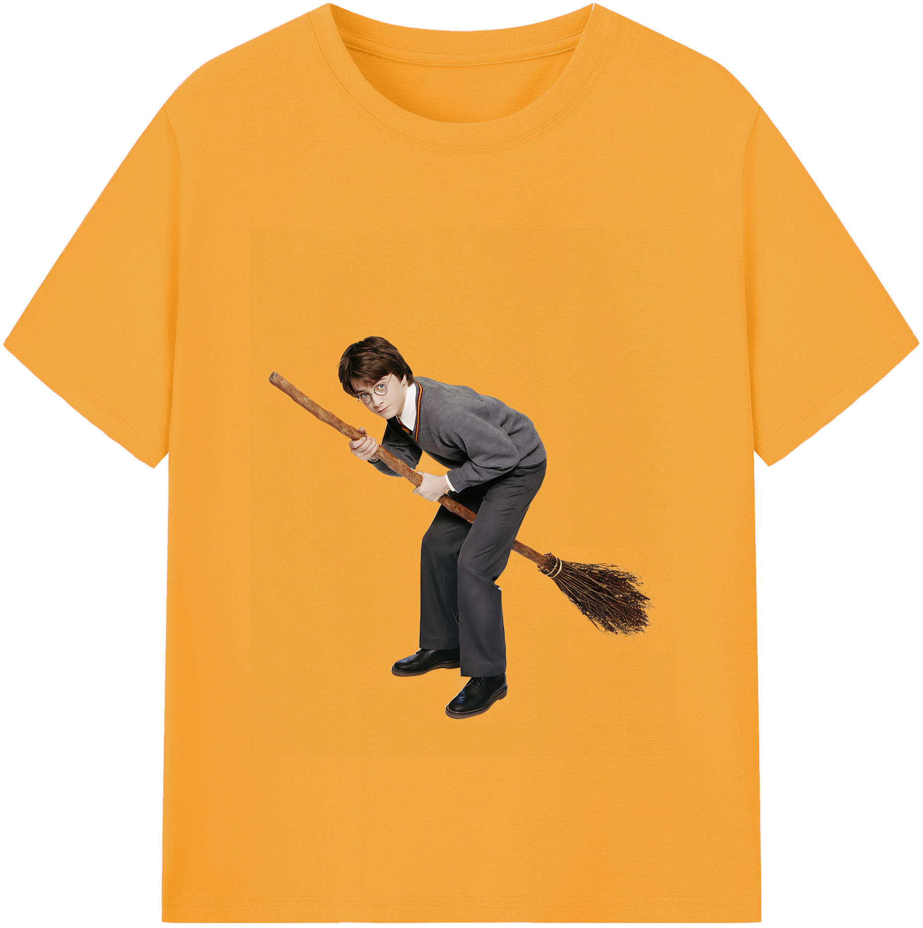 （画像用） Harry Potter ハリー・ポッターシリーズ 綿100％半袖Tシャツ（フロントプリント）