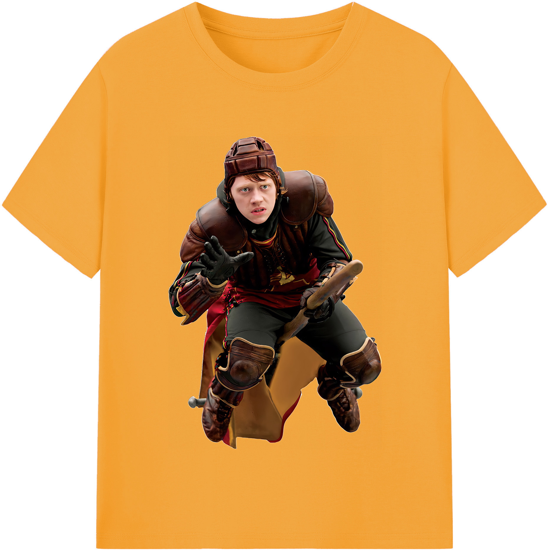 （画像用） Harry Potter ハリー・ポッターシリーズ 綿100％半袖Tシャツ（フロントプリント）