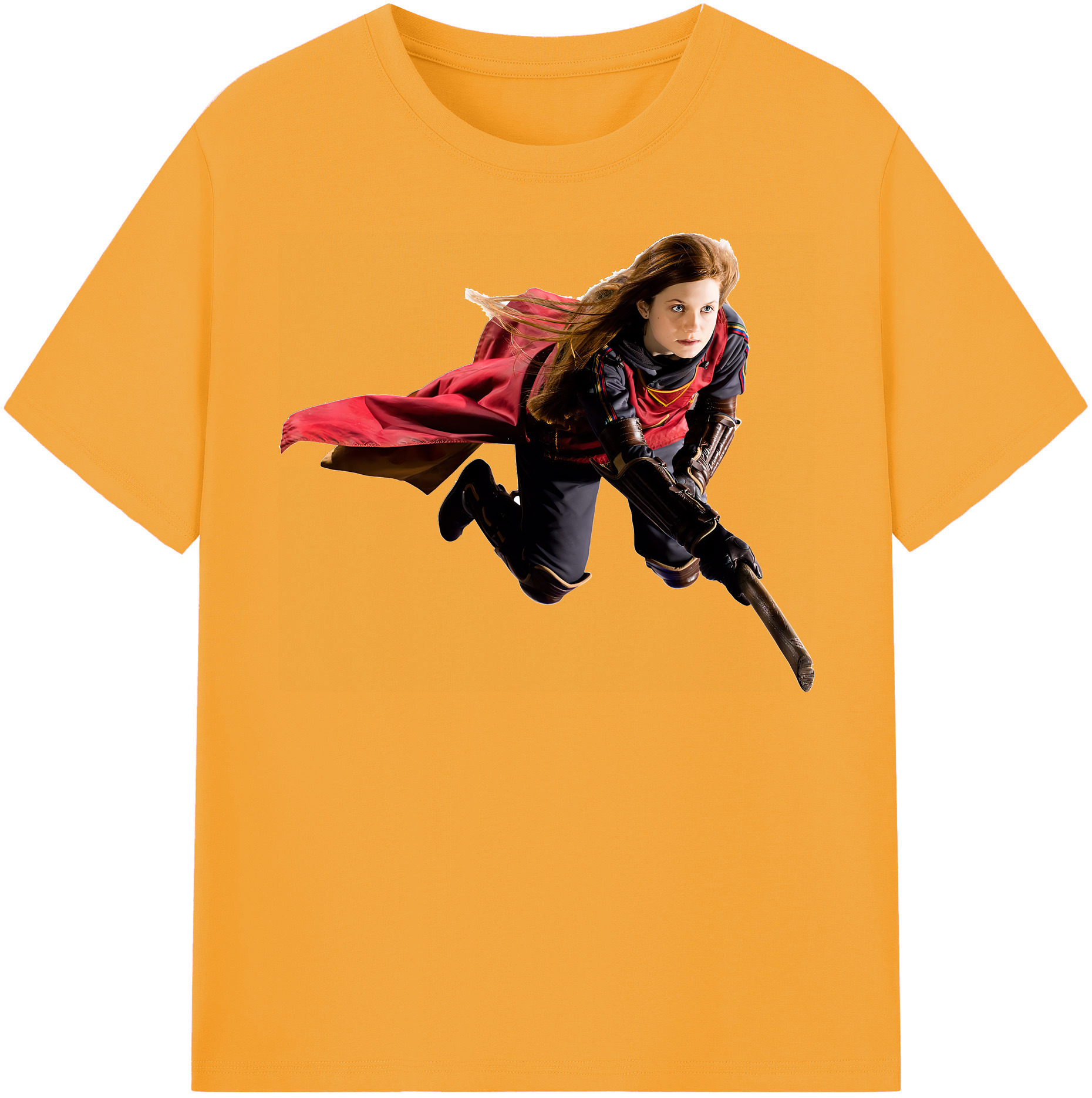 （画像用） Harry Potter ハリー・ポッターシリーズ 綿100％半袖Tシャツ（フロントプリント）