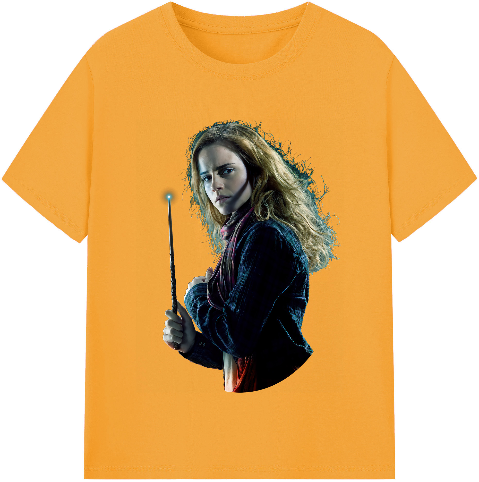 （画像用） Harry Potter ハリー・ポッターシリーズ 綿100％半袖Tシャツ（フロントプリント）