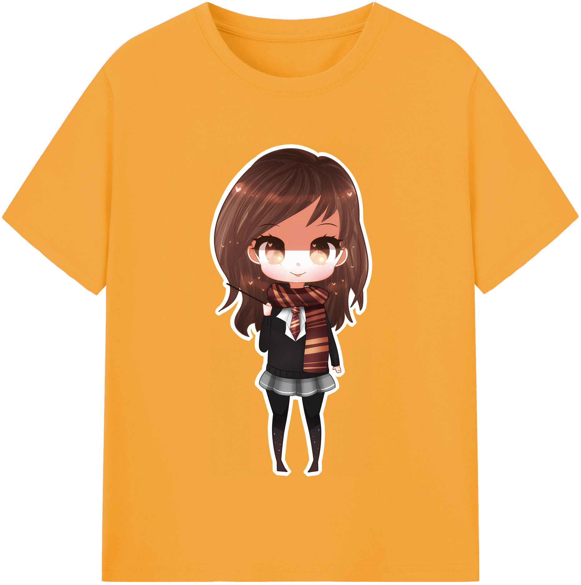 （画像用） Harry Potter ハリー・ポッターシリーズ 綿100％半袖Tシャツ（フロントプリント）