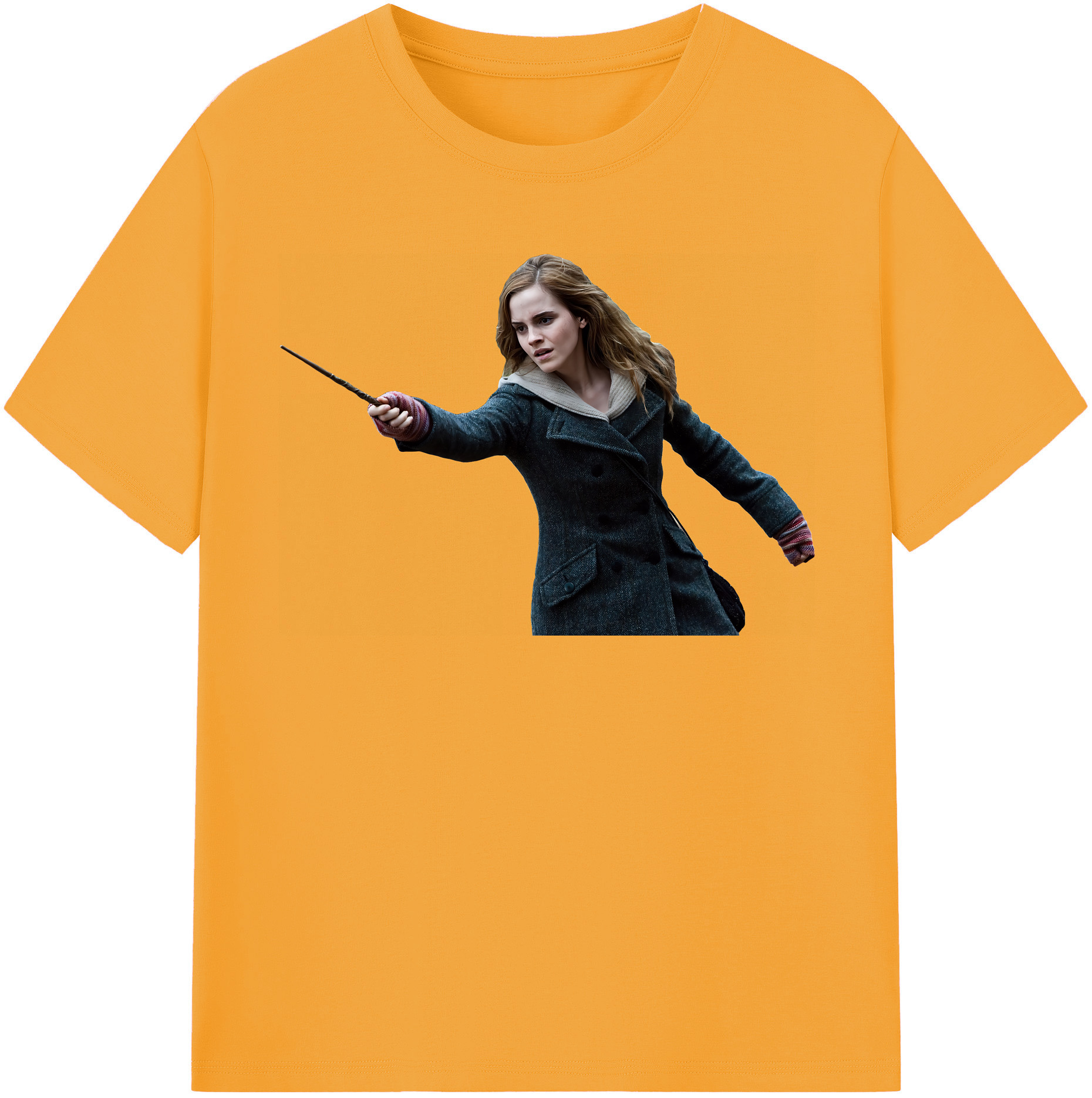 （画像用） Harry Potter ハリー・ポッターシリーズ 綿100％半袖Tシャツ（フロントプリント）