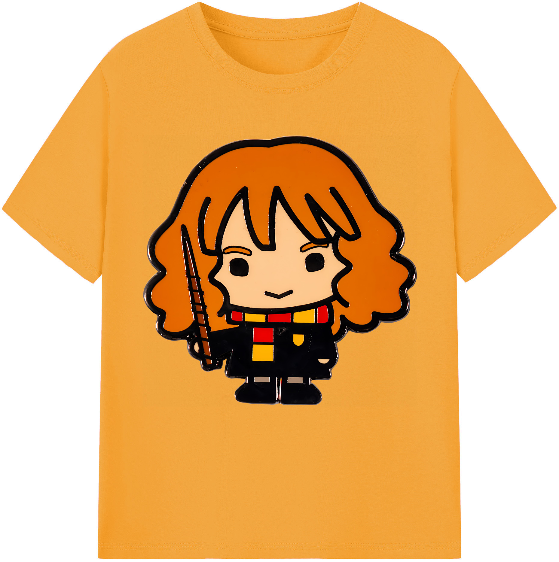 （画像用） Harry Potter ハリー・ポッターシリーズ 綿100％半袖Tシャツ（フロントプリント）