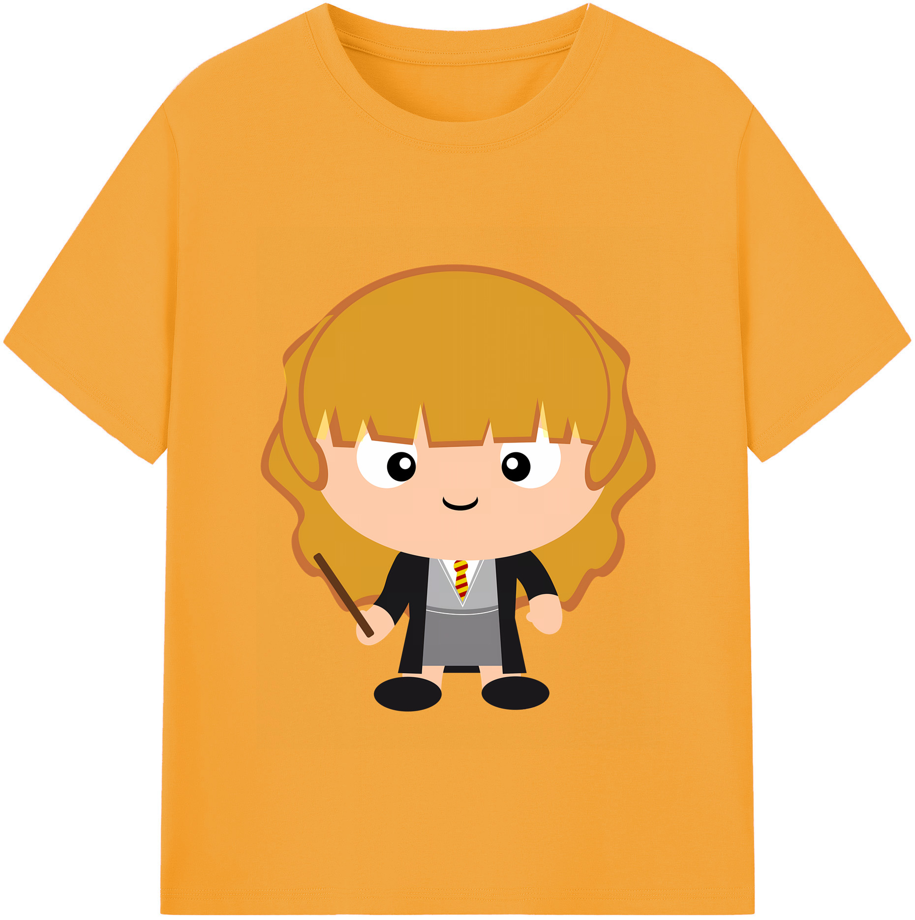 （画像用） Harry Potter ハリー・ポッターシリーズ 綿100％半袖Tシャツ（フロントプリント）
