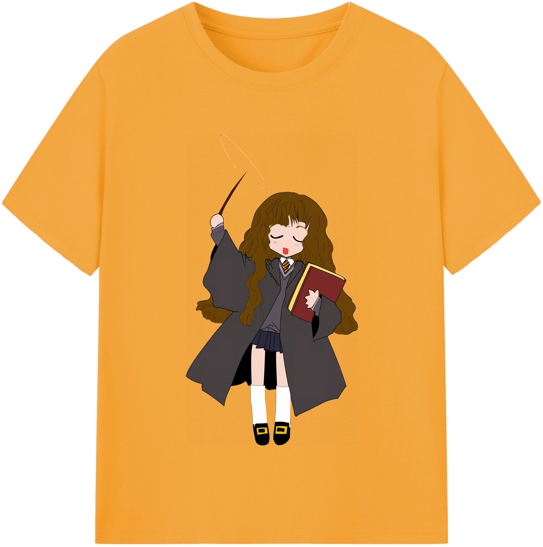 （画像用） Harry Potter ハリー・ポッターシリーズ 綿100％半袖Tシャツ（フロントプリント）