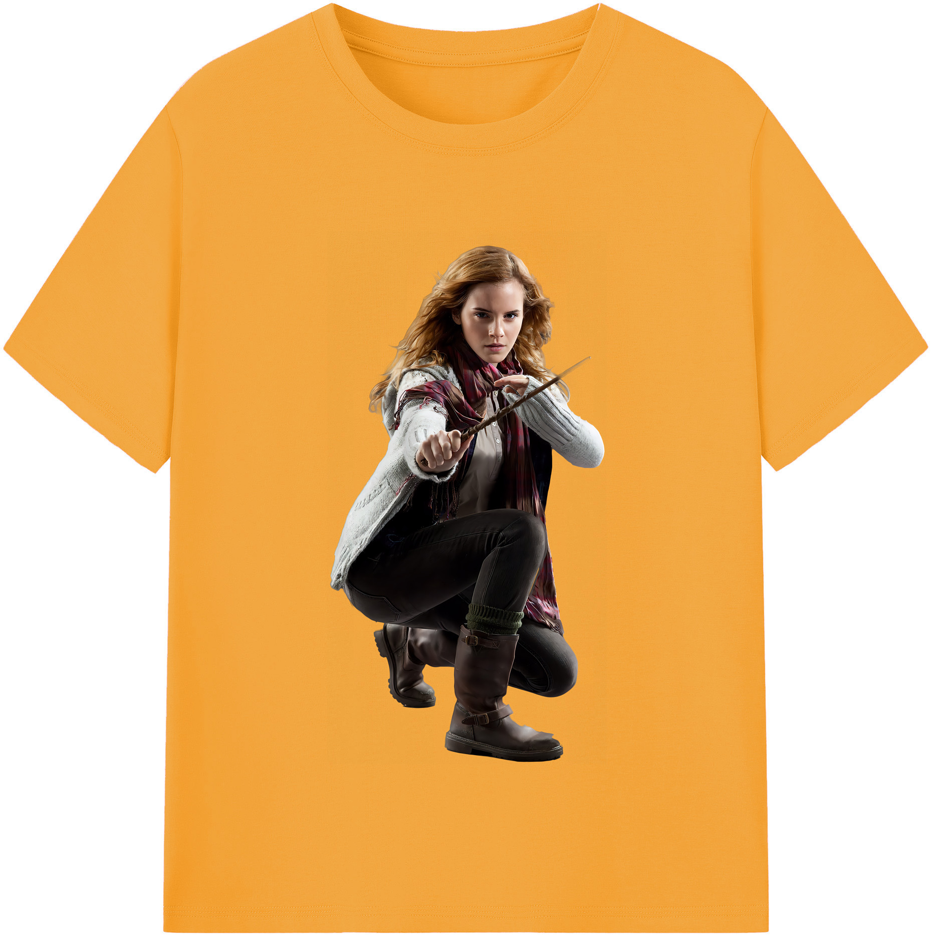 （画像用） Harry Potter ハリー・ポッターシリーズ 綿100％半袖Tシャツ（フロントプリント）