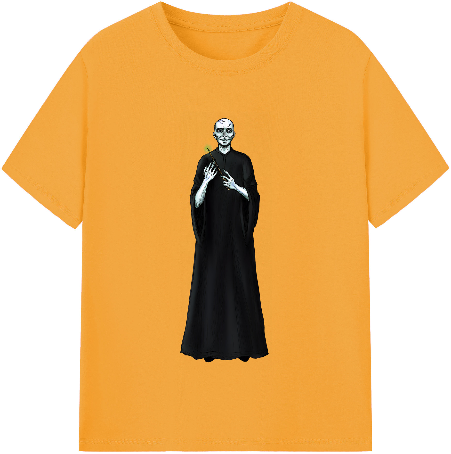 （画像用） Harry Potter ハリー・ポッターシリーズ 綿100％半袖Tシャツ（フロントプリント）
