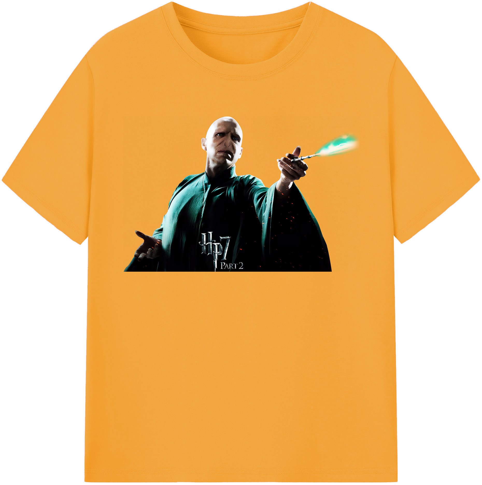 （画像用） Harry Potter ハリー・ポッターシリーズ 綿100％半袖Tシャツ（フロントプリント）