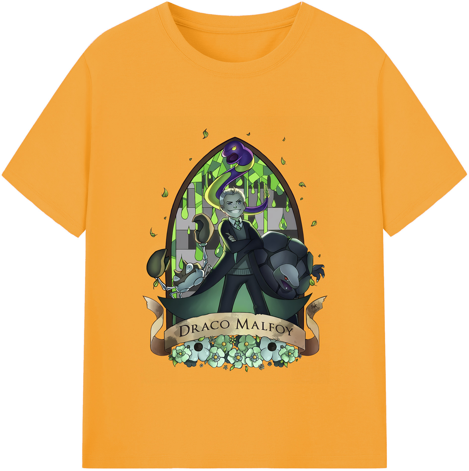 （画像用） Harry Potter ハリー・ポッターシリーズ 綿100％半袖Tシャツ（フロントプリント）
