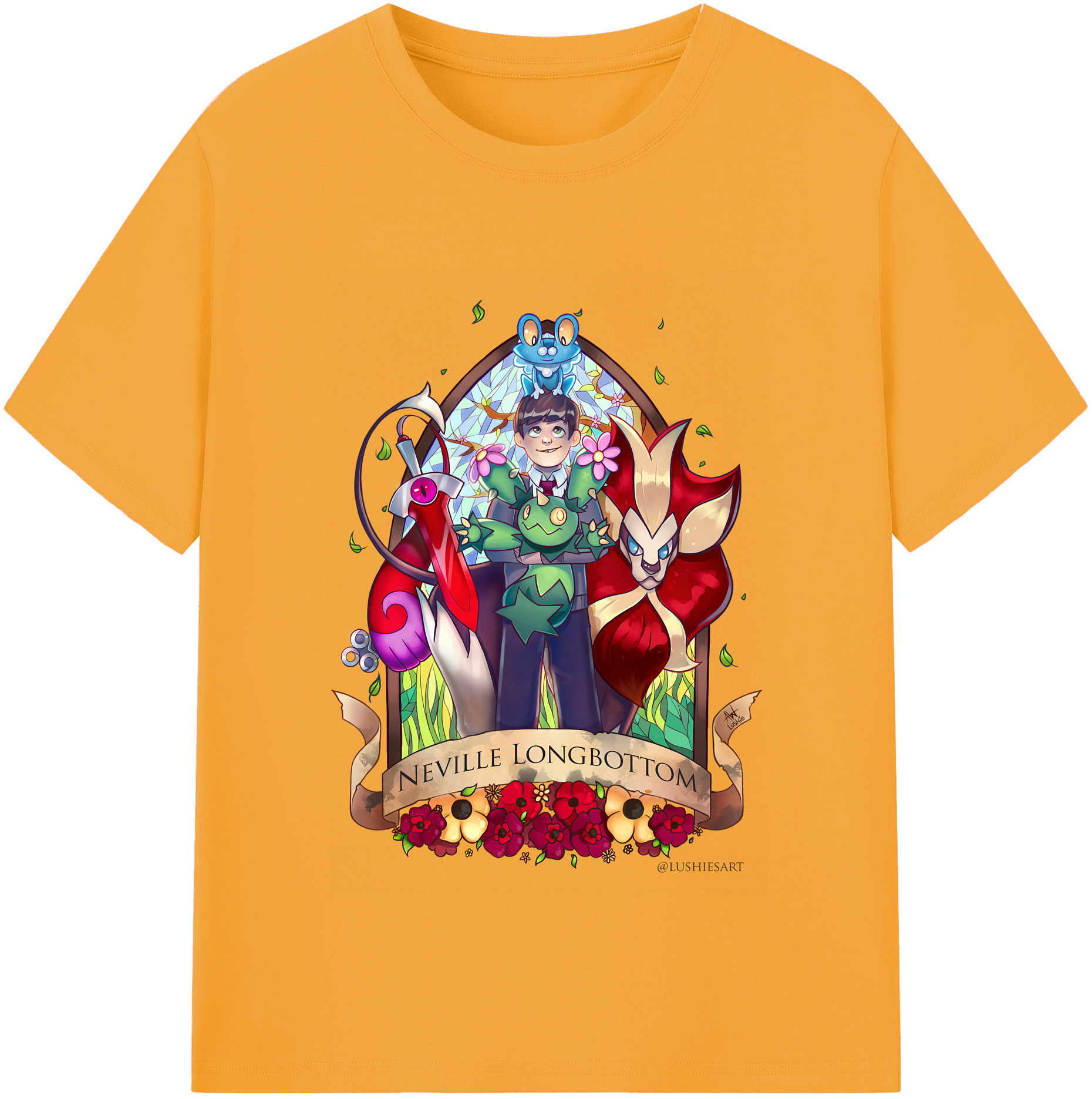 （画像用） Harry Potter ハリー・ポッターシリーズ 綿100％半袖Tシャツ（フロントプリント）