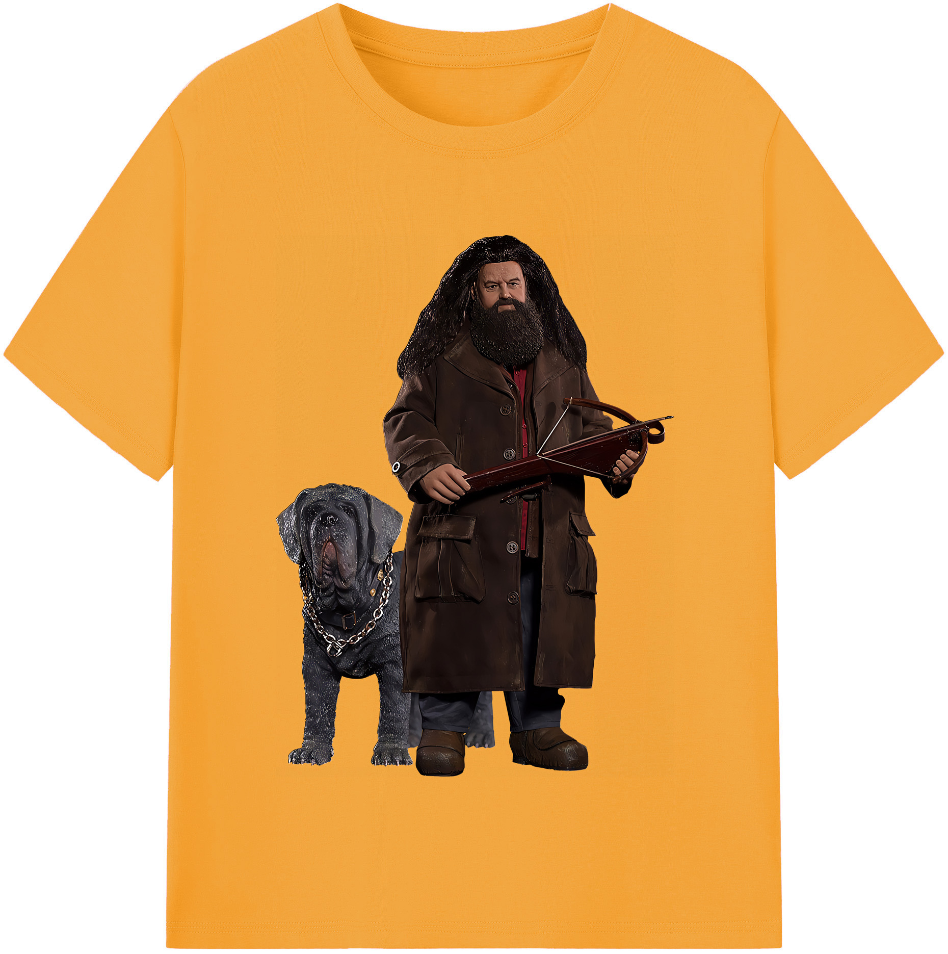 （画像用） Harry Potter ハリー・ポッターシリーズ 綿100％半袖Tシャツ（フロントプリント）