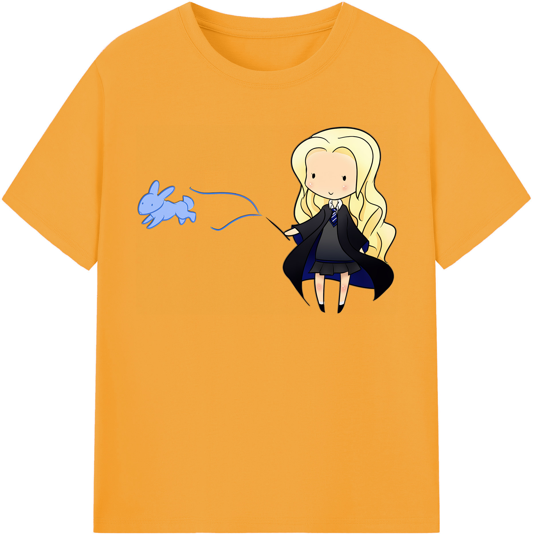 （画像用） Harry Potter ハリー・ポッターシリーズ 綿100％半袖Tシャツ（フロントプリント）