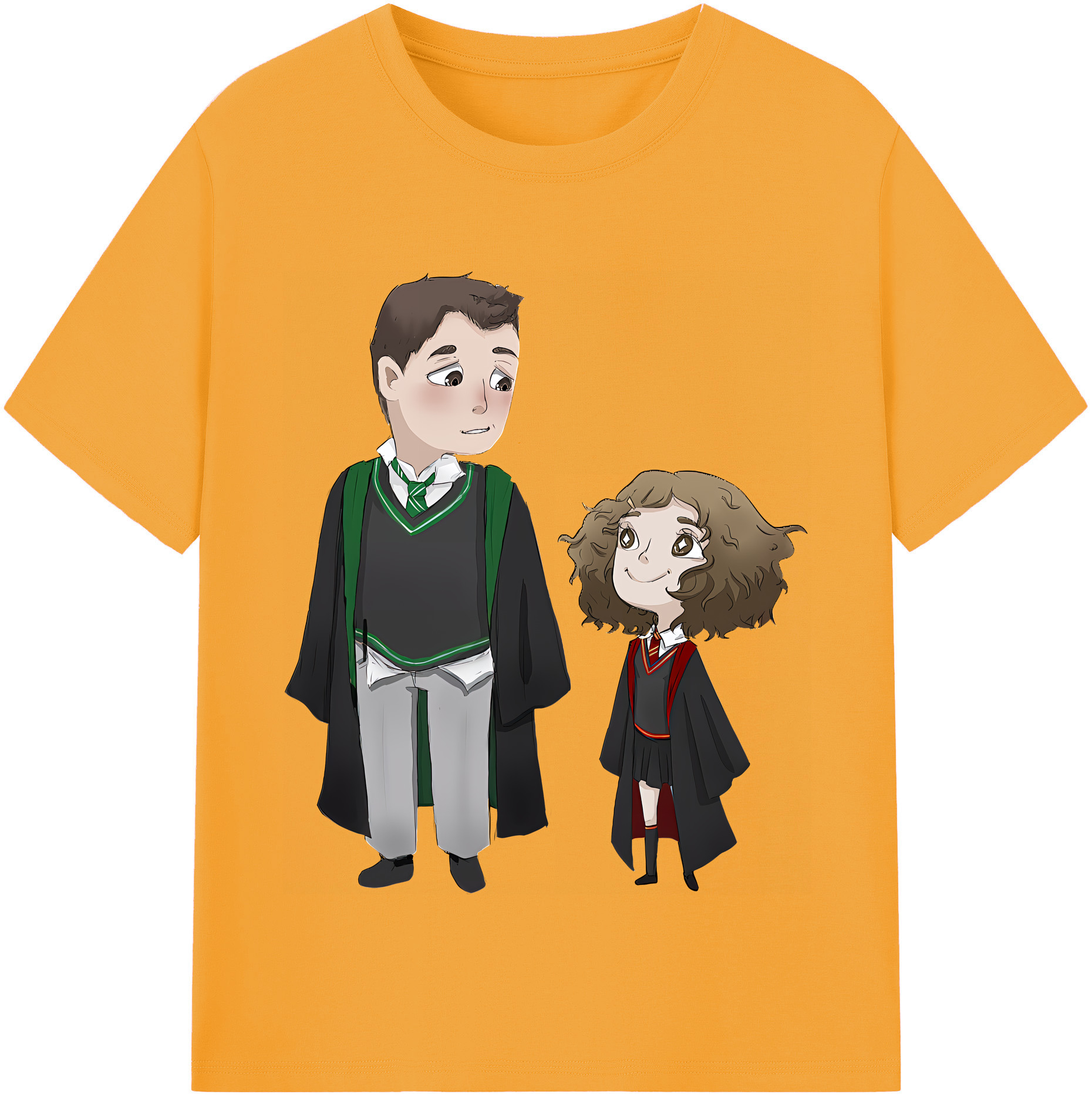（画像用） Harry Potter ハリー・ポッターシリーズ 綿100％半袖Tシャツ（フロントプリント）