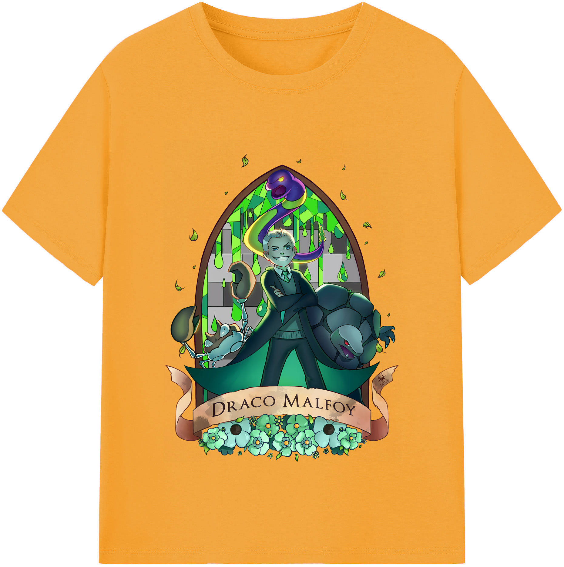 （画像用） Harry Potter ハリー・ポッターシリーズ 綿100％半袖Tシャツ（フロントプリント）